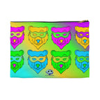Zipper Gear Pouch - Pop Art Masked Bears