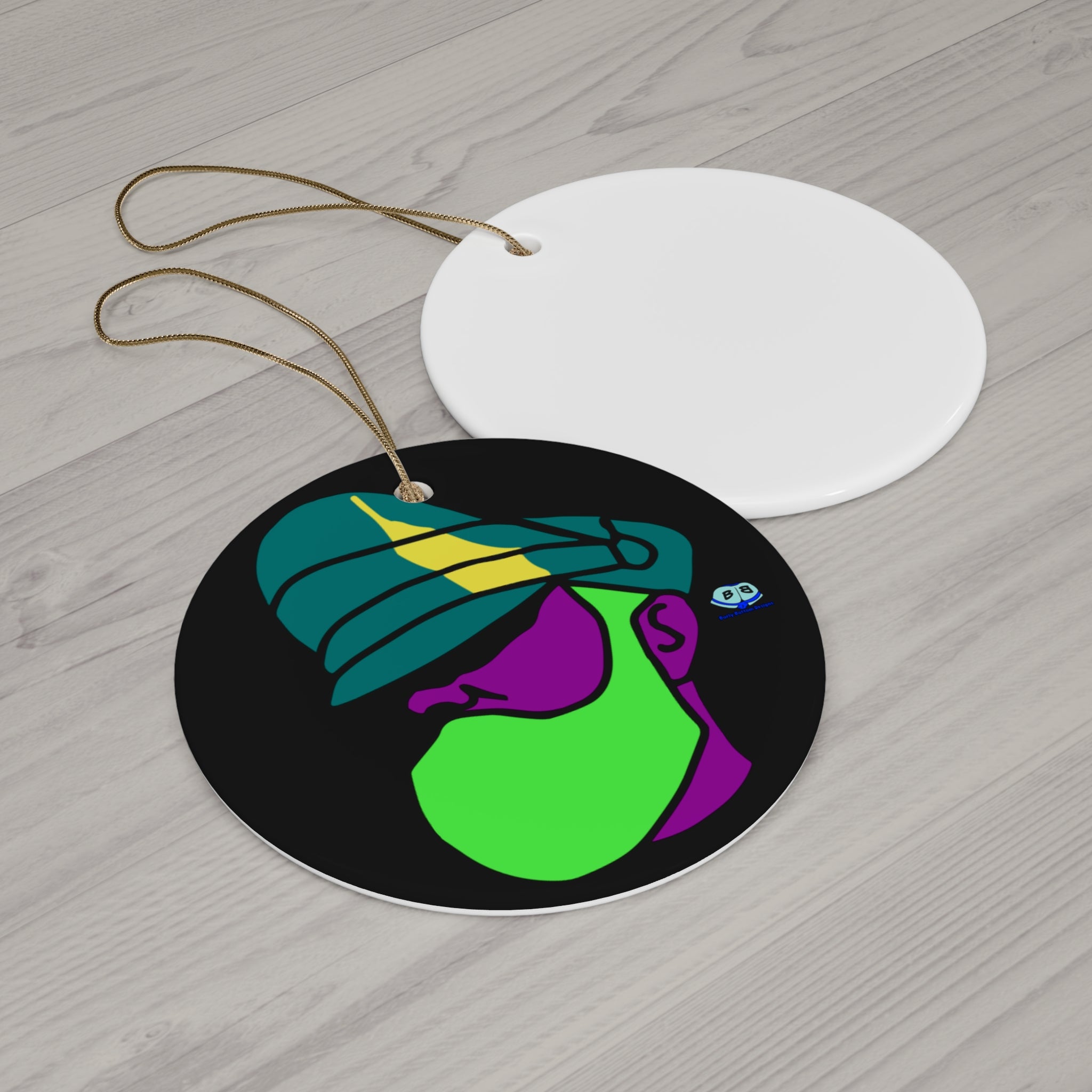 Ceramic Ornament - Leather Daddy Pop Art