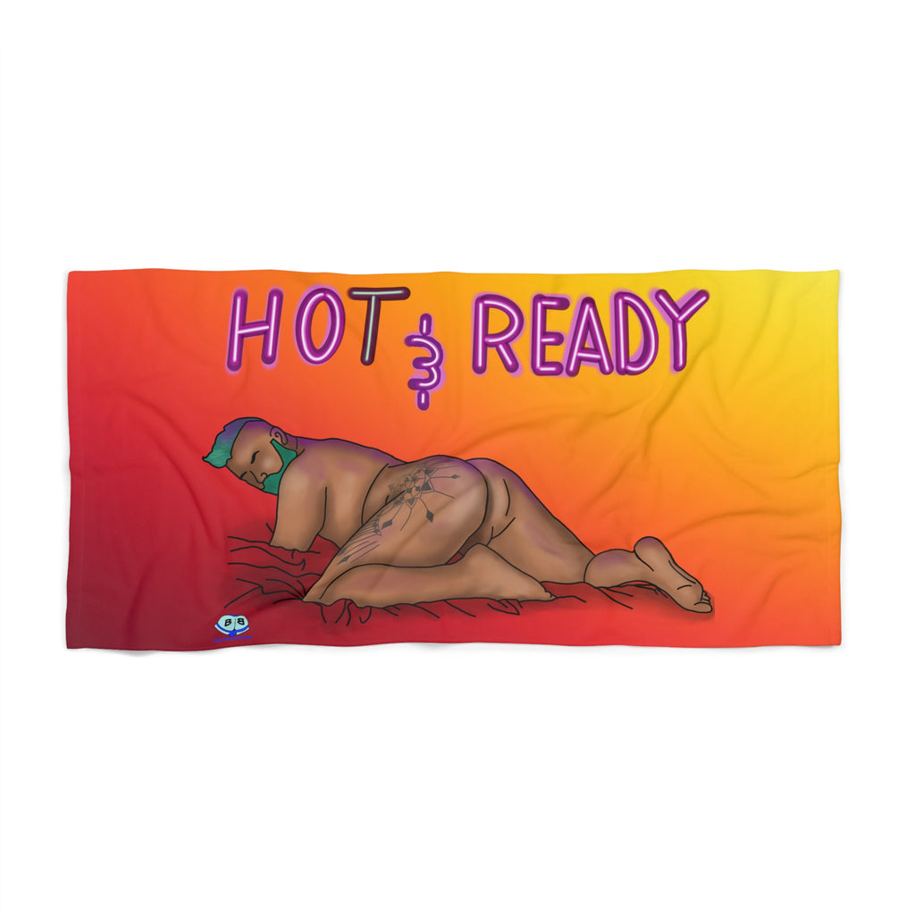 Beach Towel - Hot and Ready