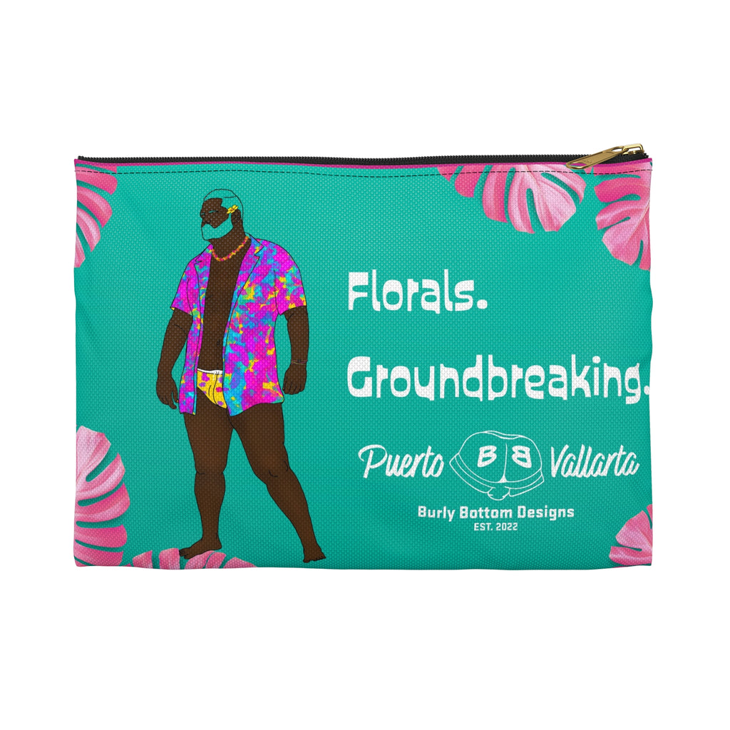 Zipper Gear Pouch - Florals for Spring