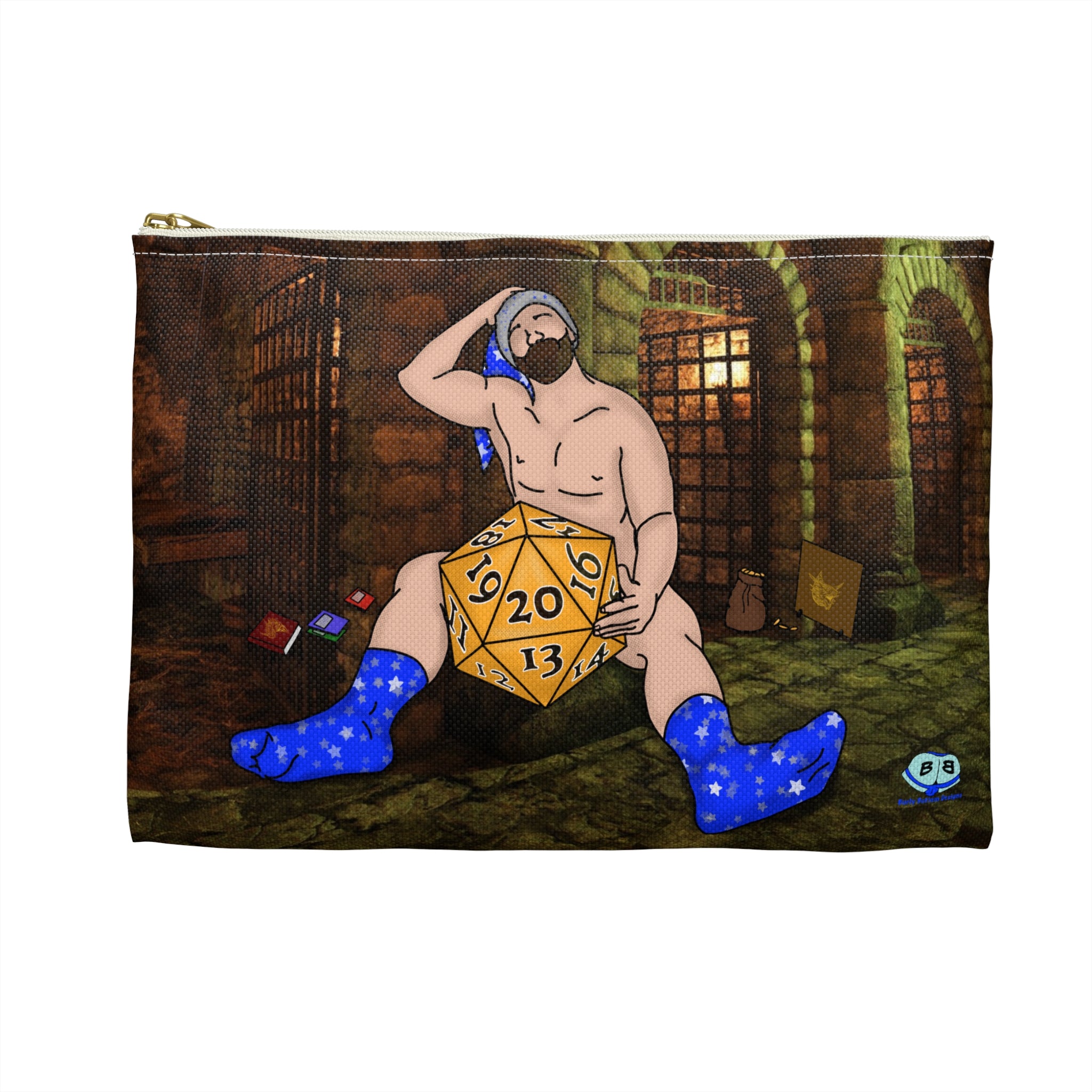 Zipper Gear Pouch - Roll for Charisma