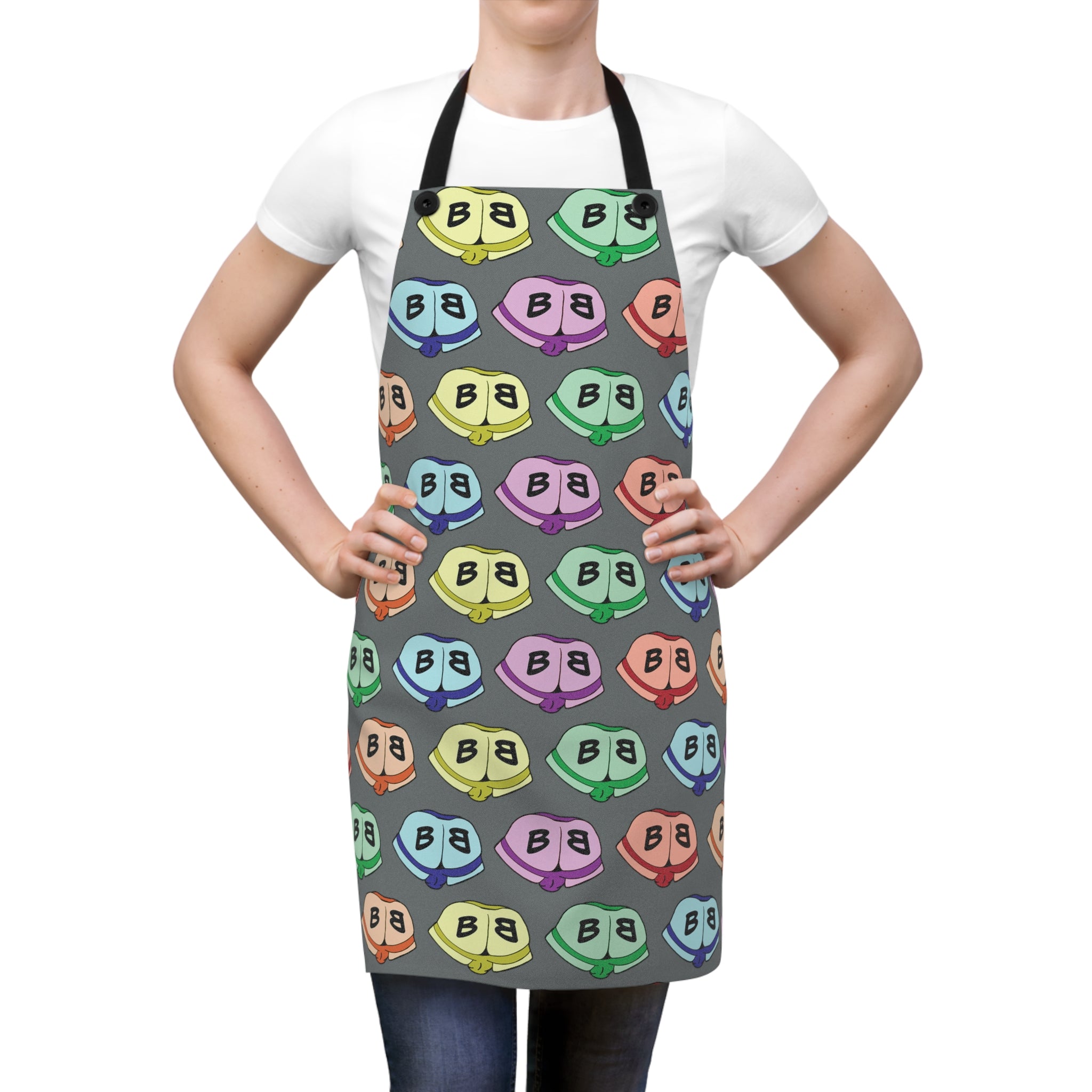 Apron - Little Rainbow Butts