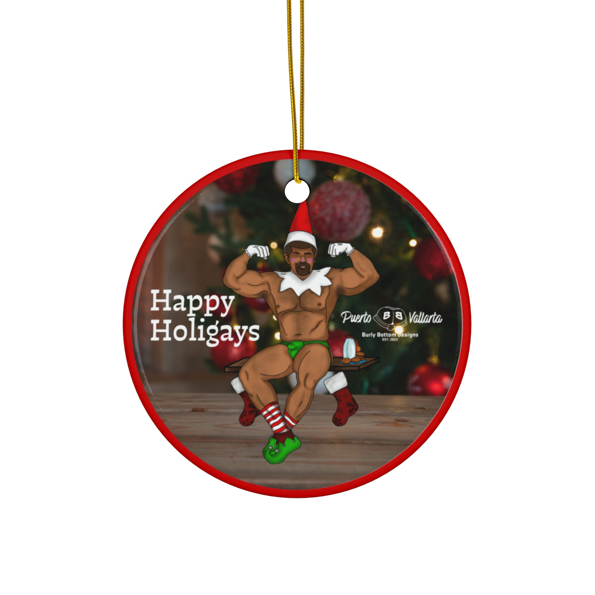 Ceramic Ornament - Christmas Elf