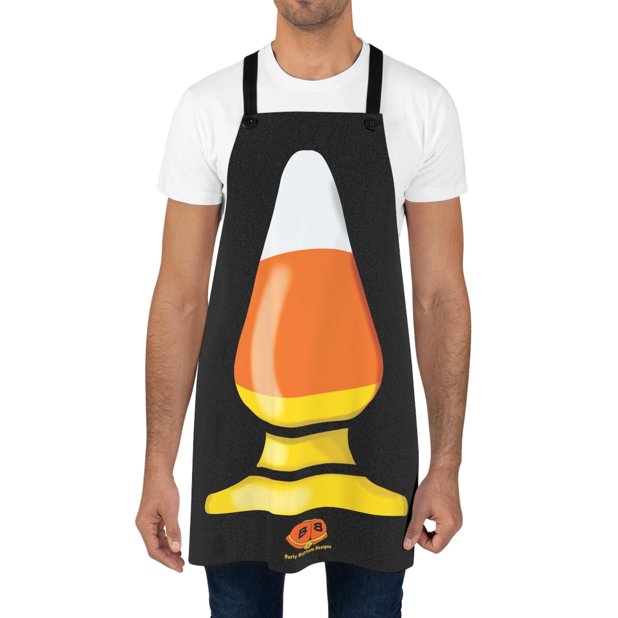Apron - Candy Corn Butt Plug