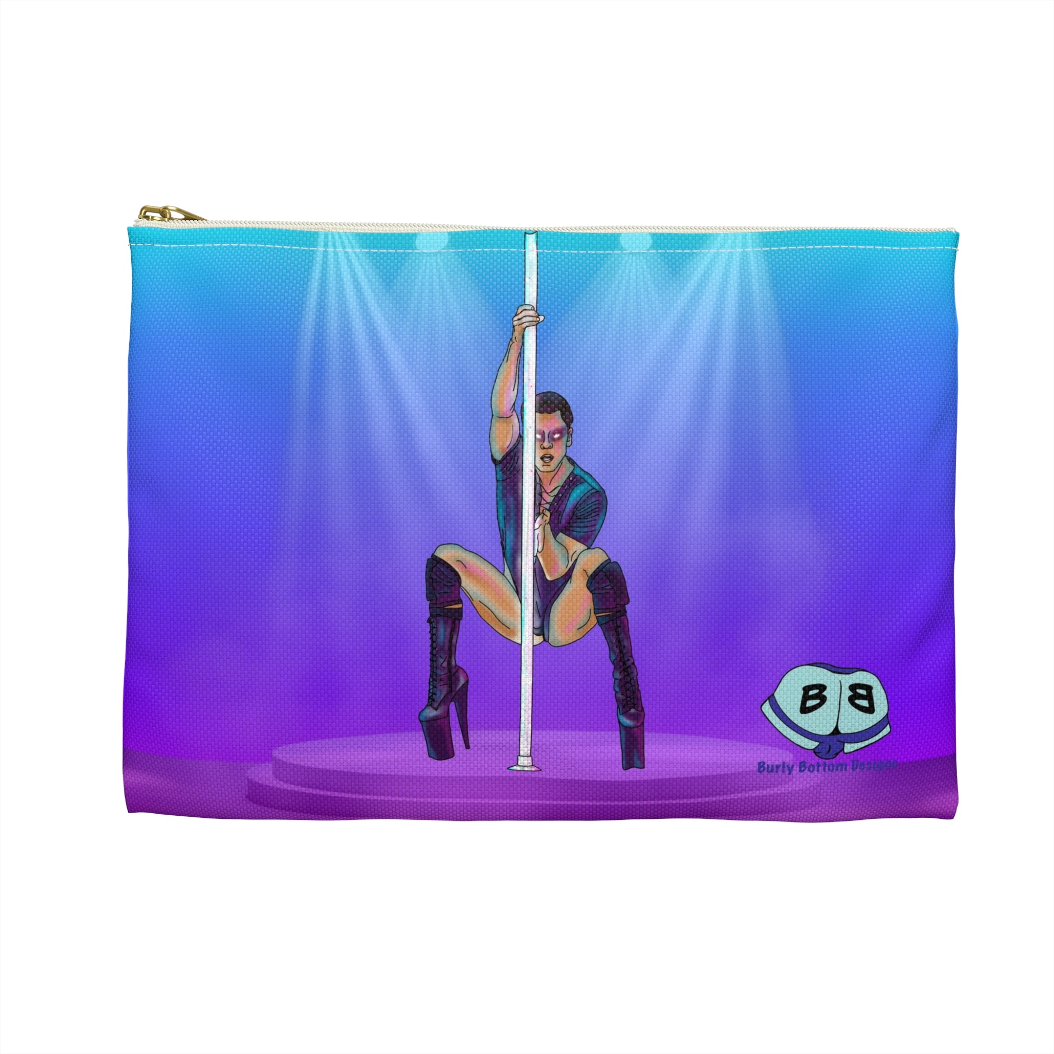 Zipper Gear Pouch - Not All Heroes Wear Capes