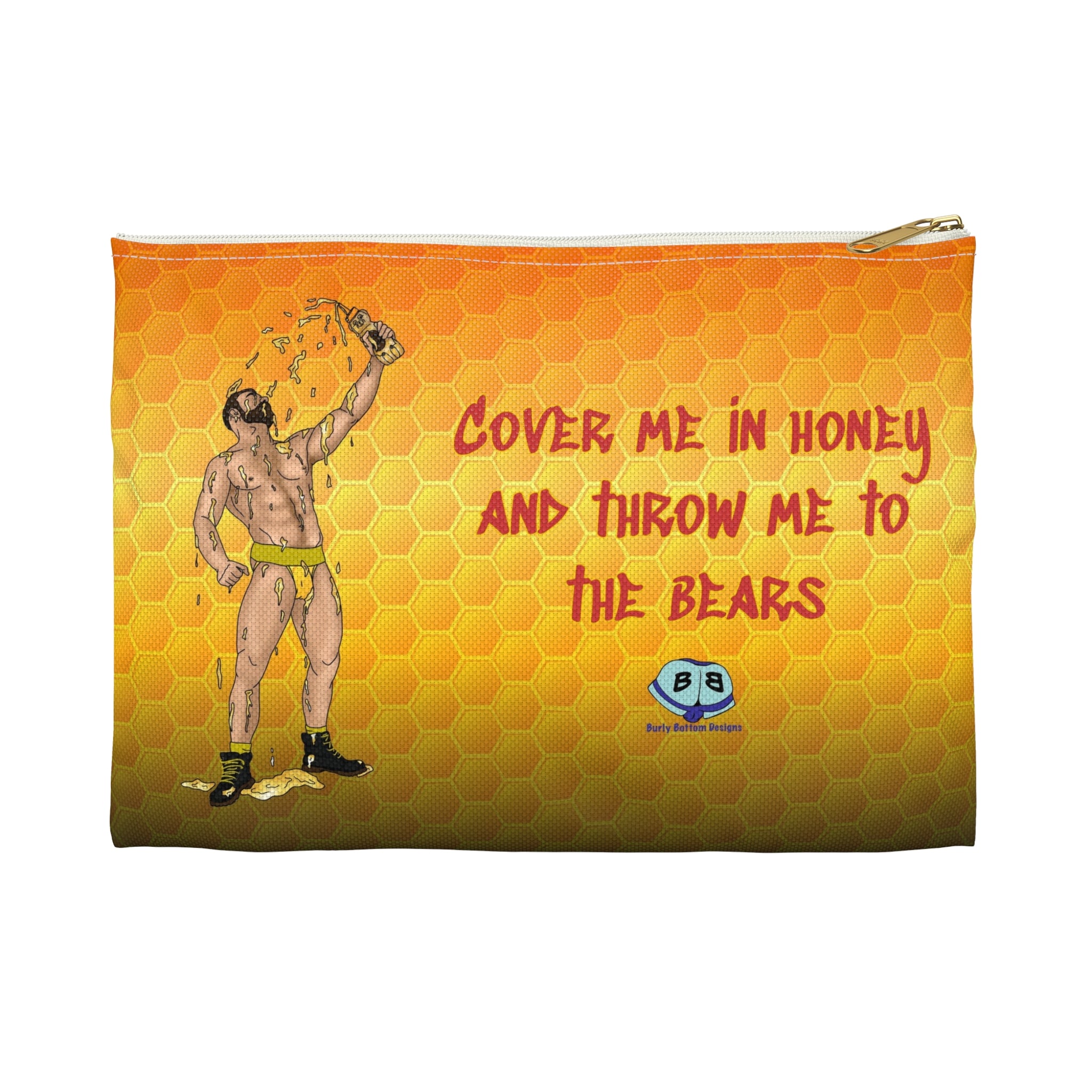 Zipper Gear Pouch - Bear Bait