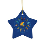 Ceramic Ornament - Zodiac Butt Plug Calendar