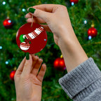 Ceramic Ornament - Peppermint Dick