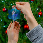 Ceramic Ornament - MerCub Blue Merman