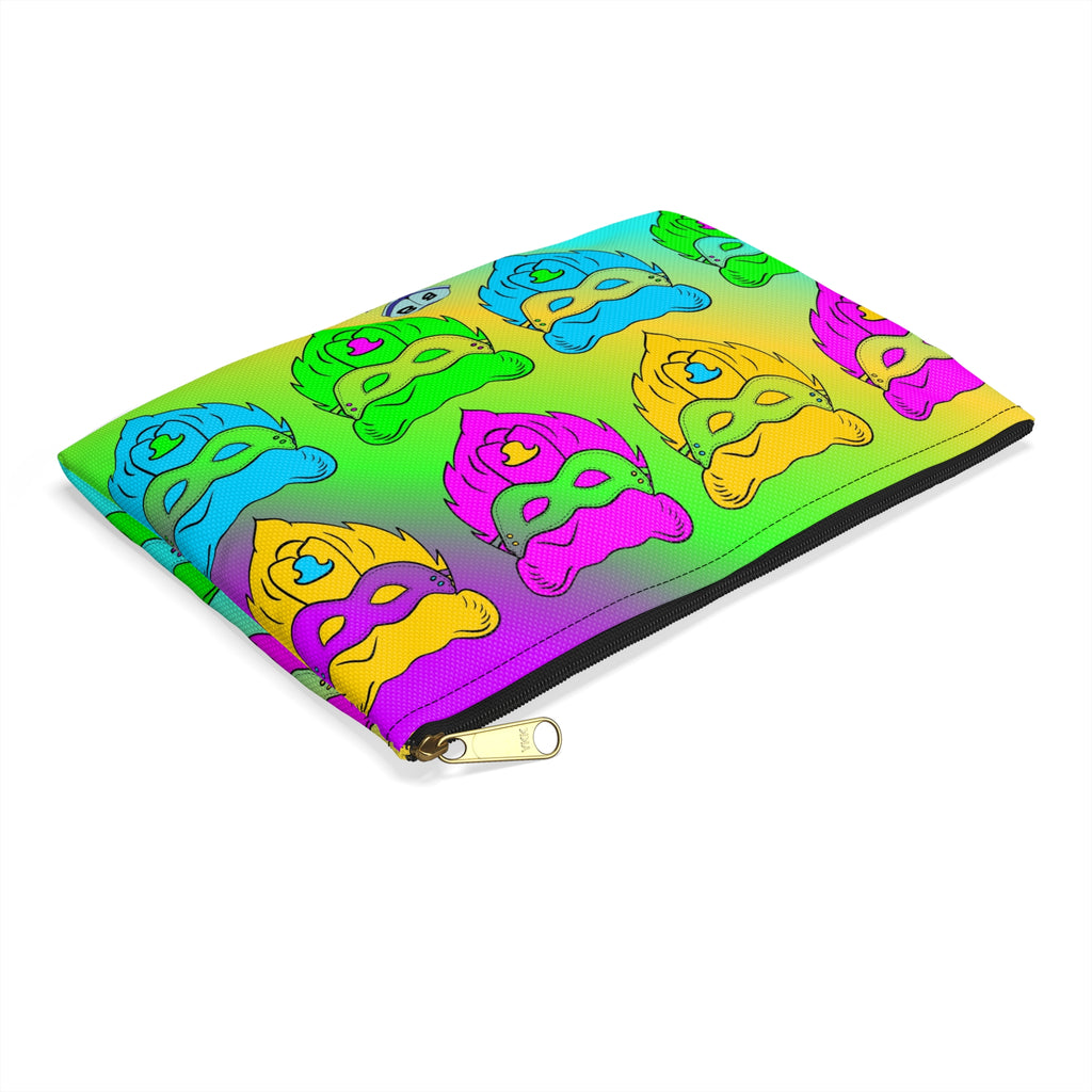 Zipper Gear Pouch - Pop Art Masked Bears