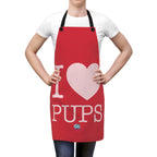 Apron - I Heart Pups