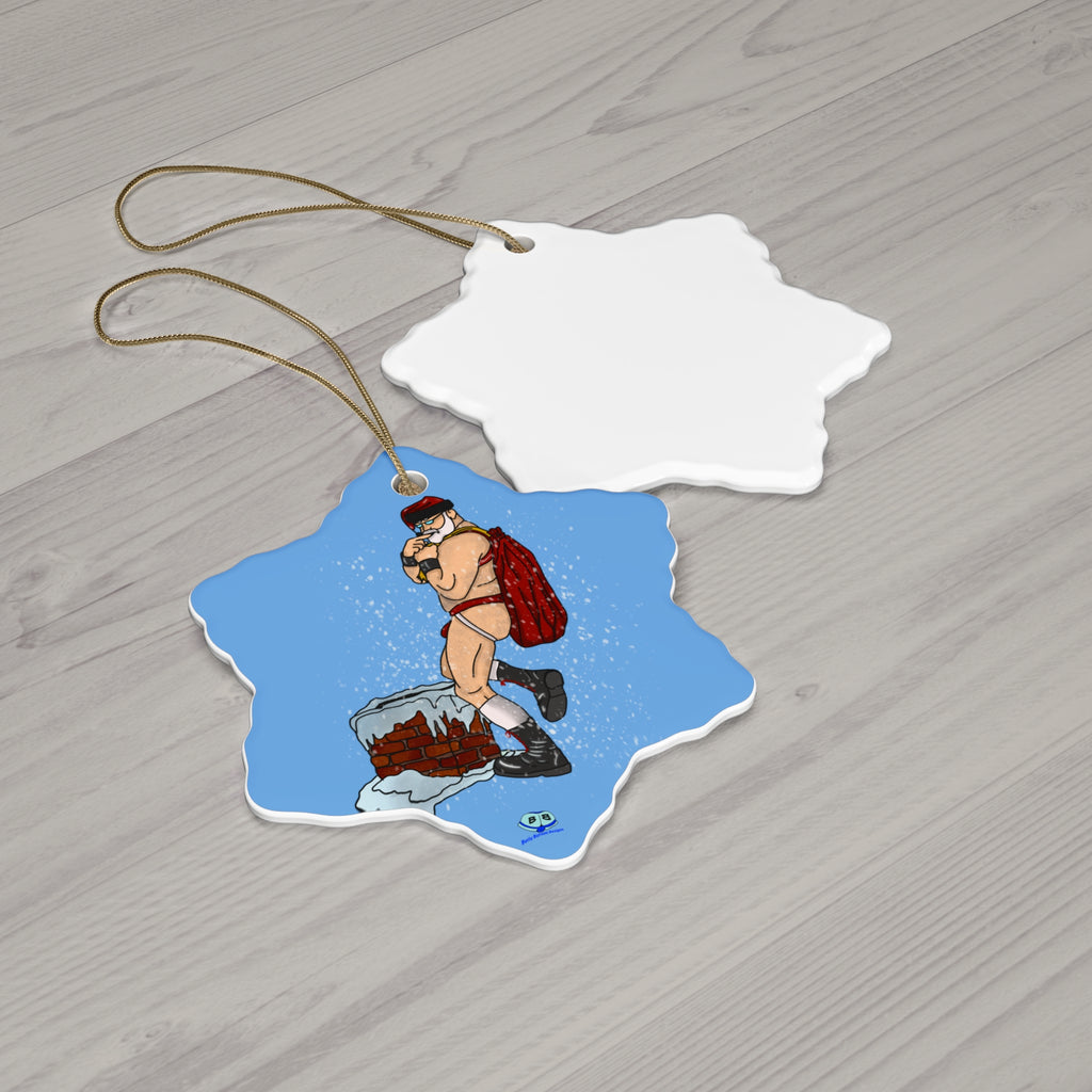Ceramic Ornament - Santa's Sack