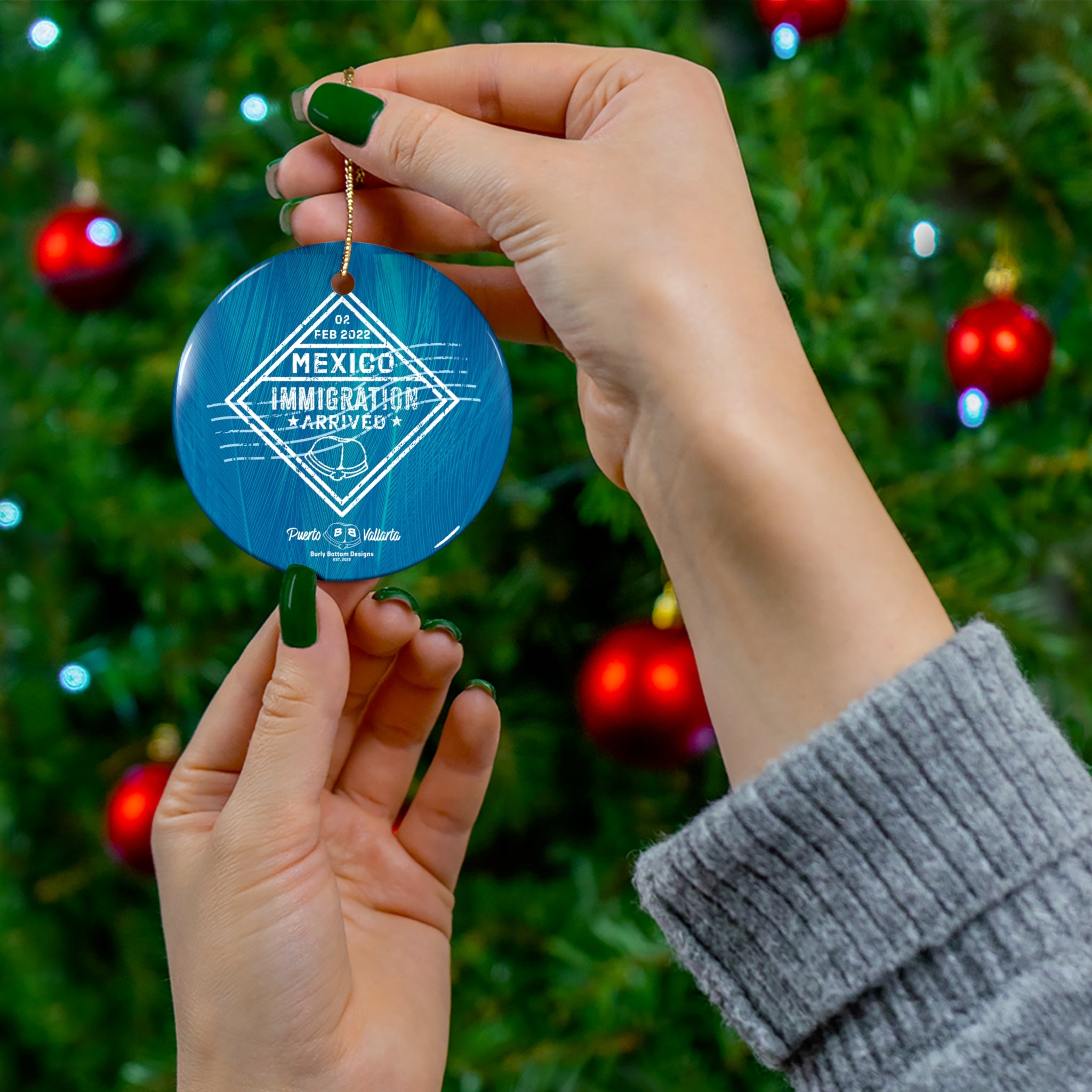 Ceramic Ornament - Arrived