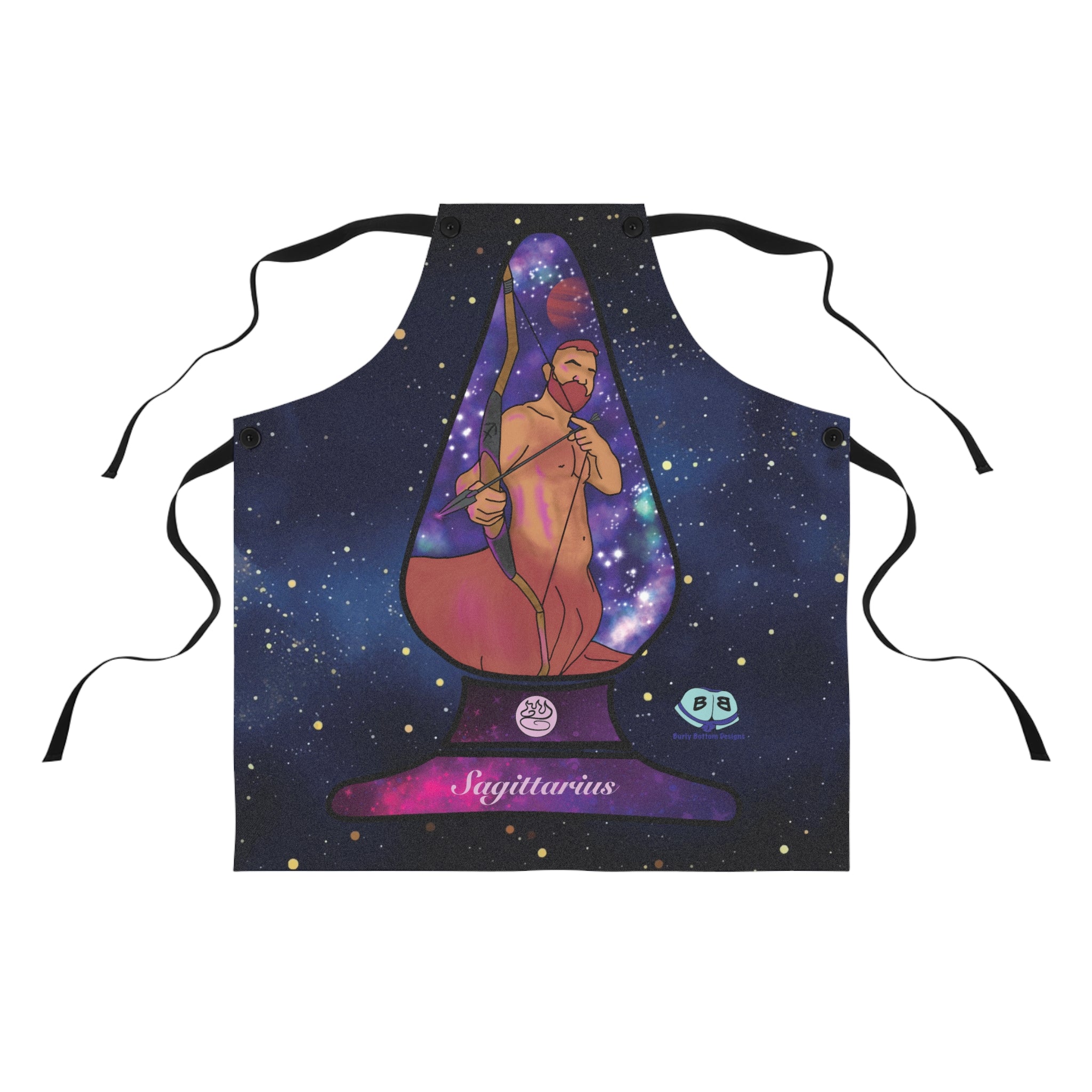Apron - Zodiac Butt Plug: Sagittarius