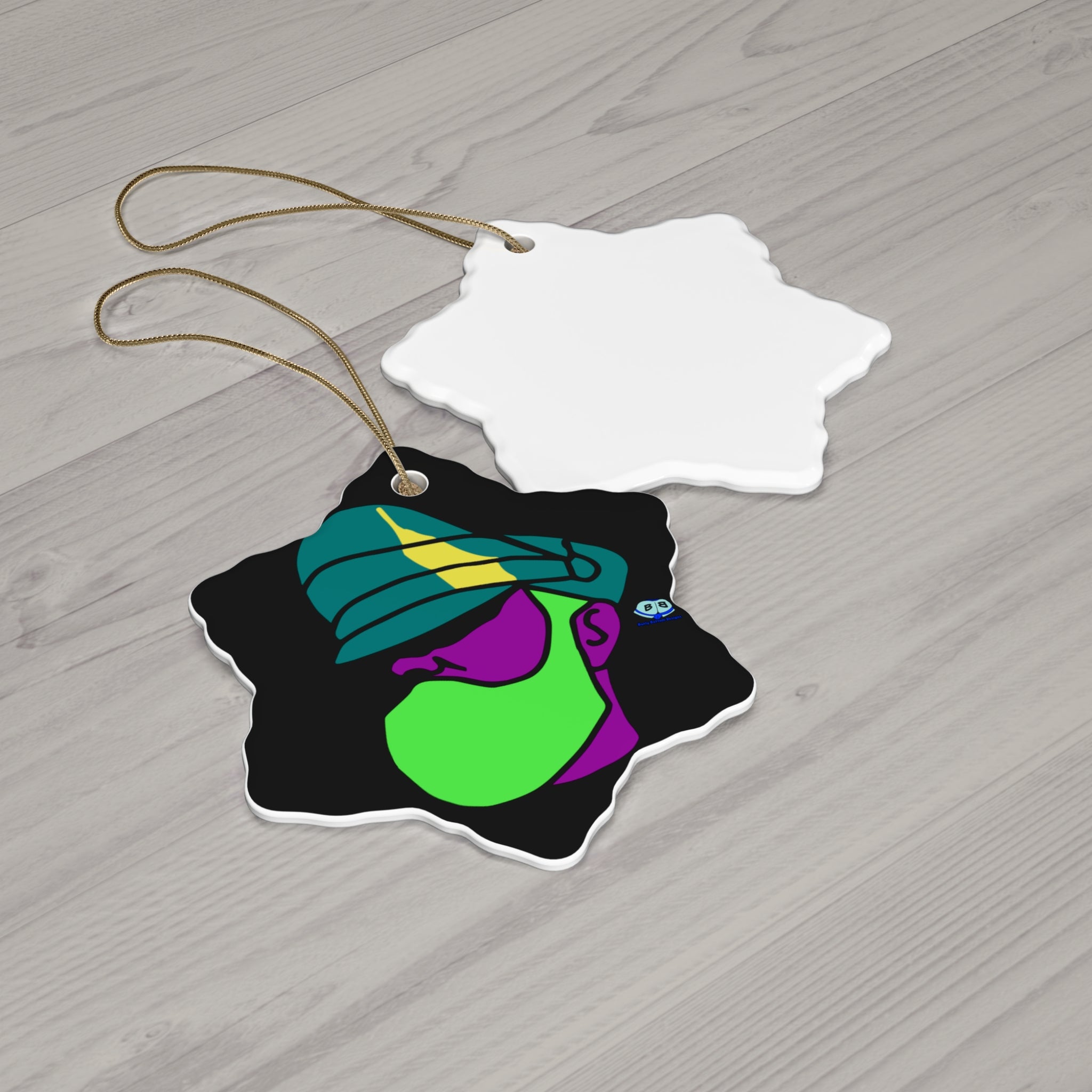 Ceramic Ornament - Leather Daddy Pop Art
