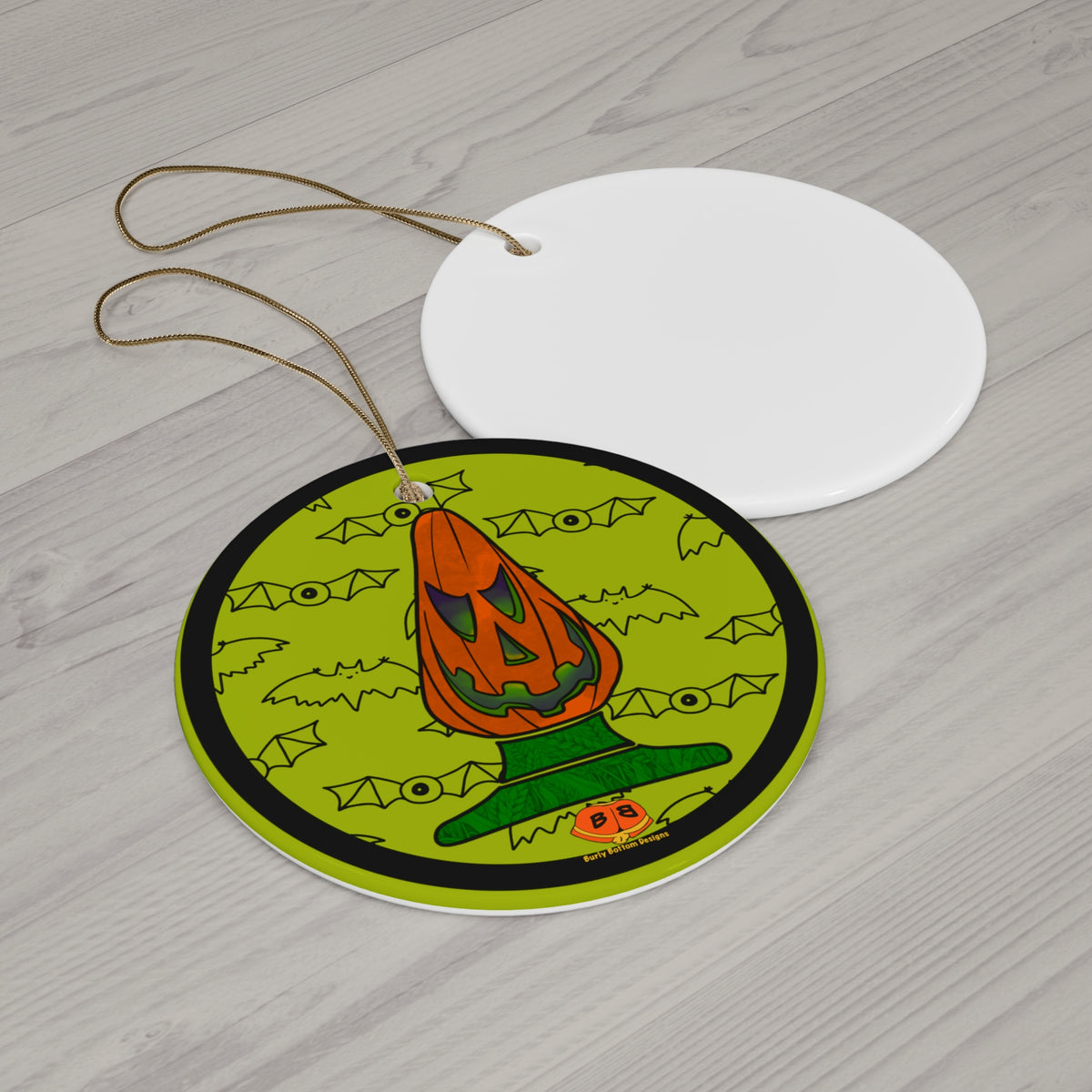 Ceramic Ornament - Halloween Butt Plug