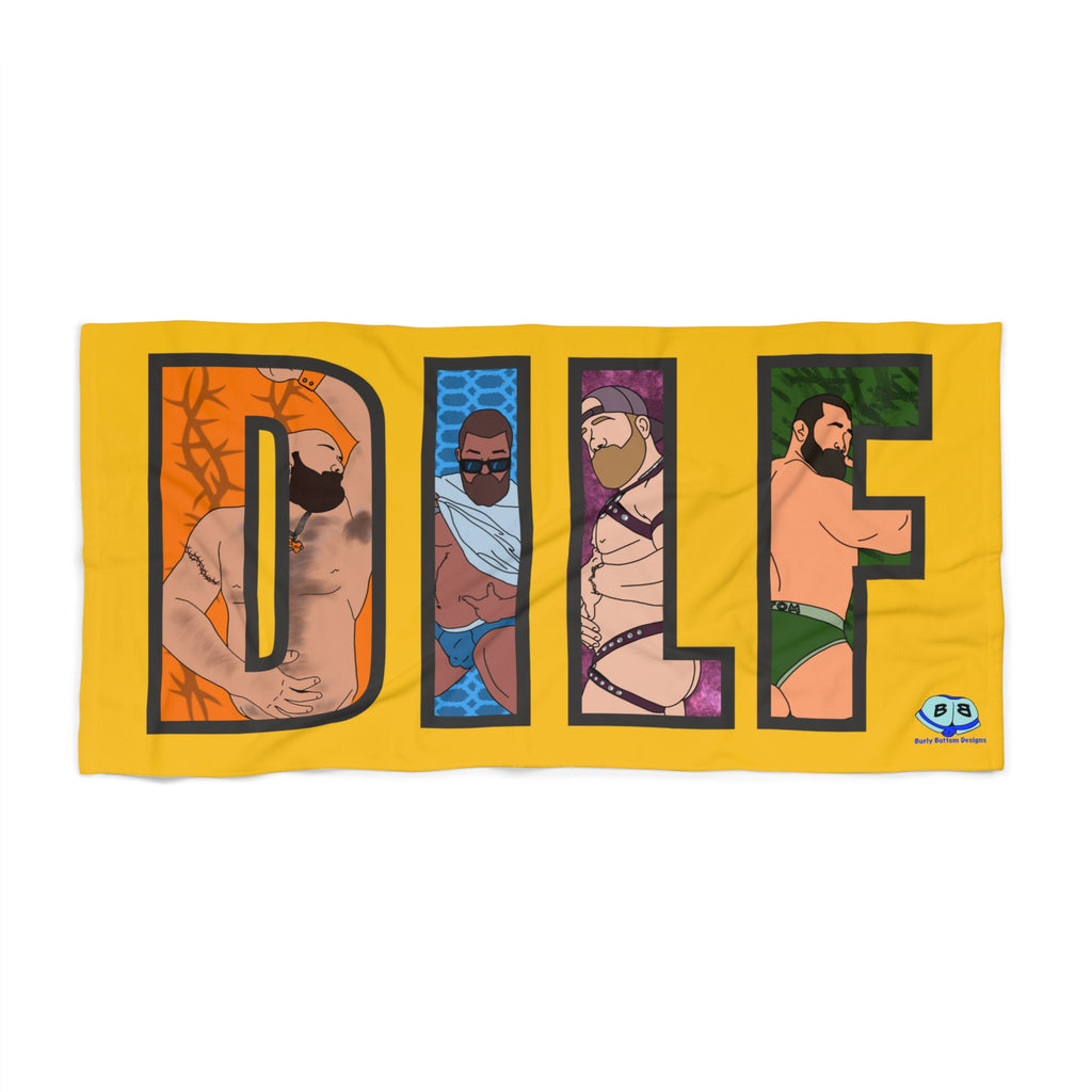 Beach Towel - DILF Cutout