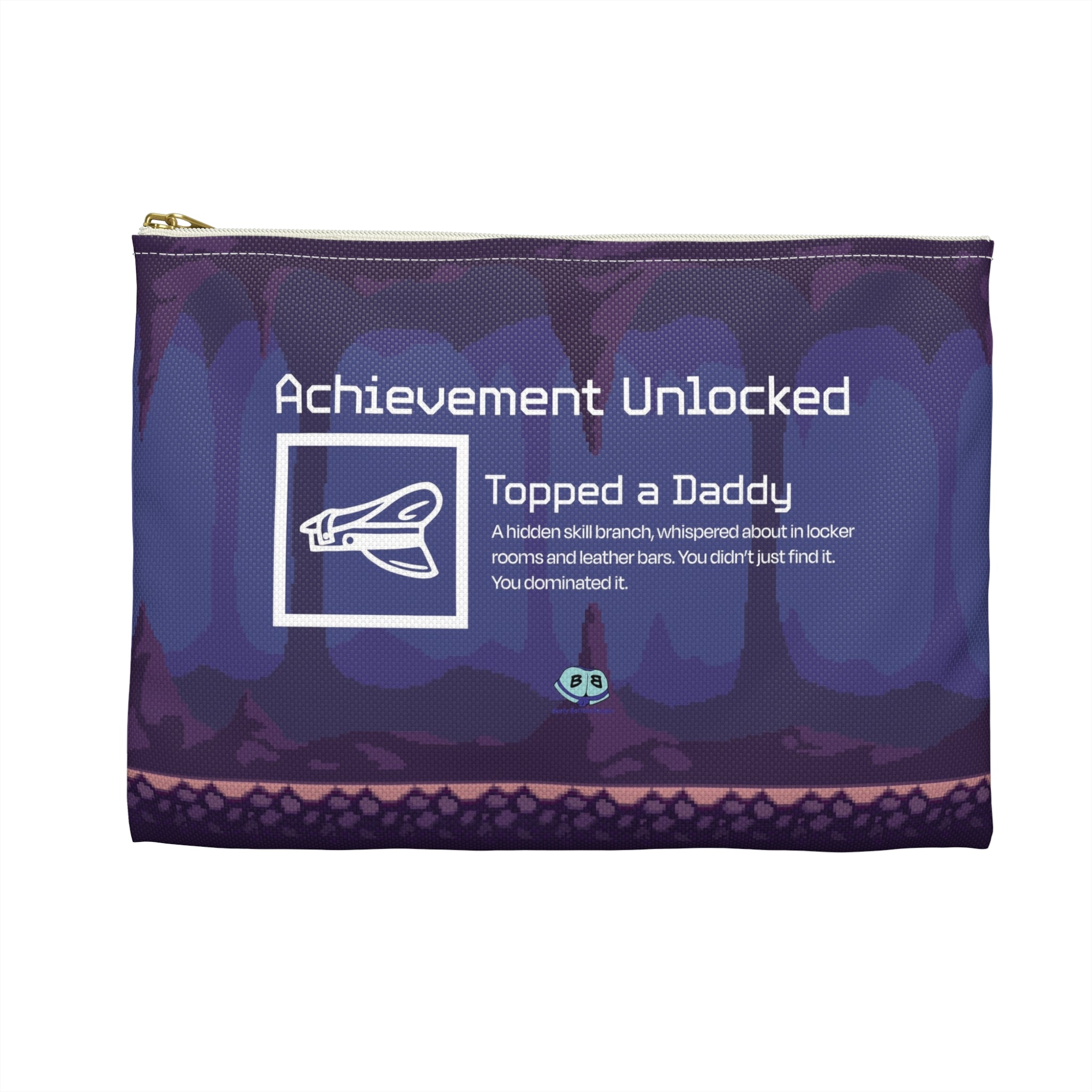 Zipper Gear Pouch - Achievement Unlocked