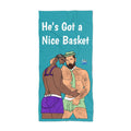 Beach Towel - He's Got a Basket