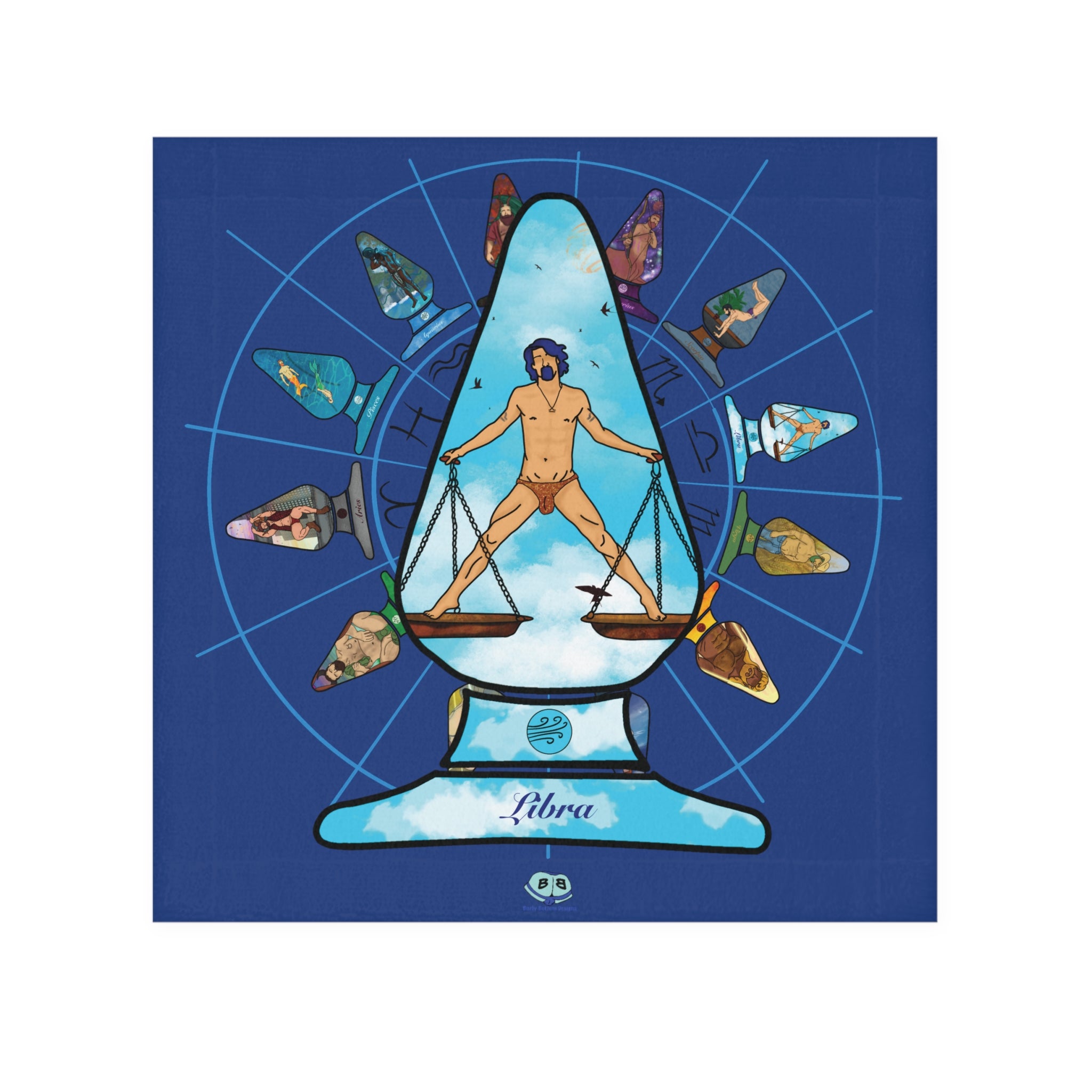 Cum Rag - Zodiac Butt Plug: Libra