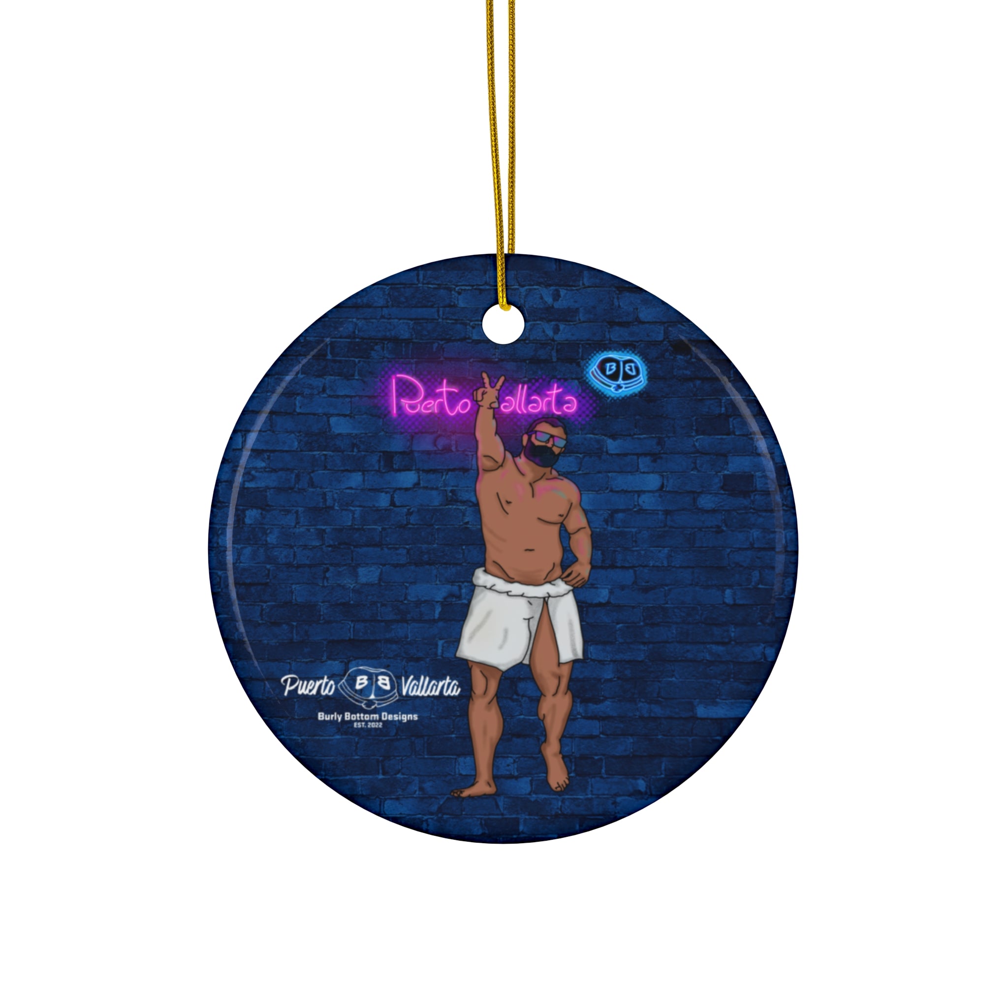 Ceramic Ornament - Puerto Vallarta