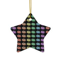 Ceramic Ornament - Little Rainbow Butts