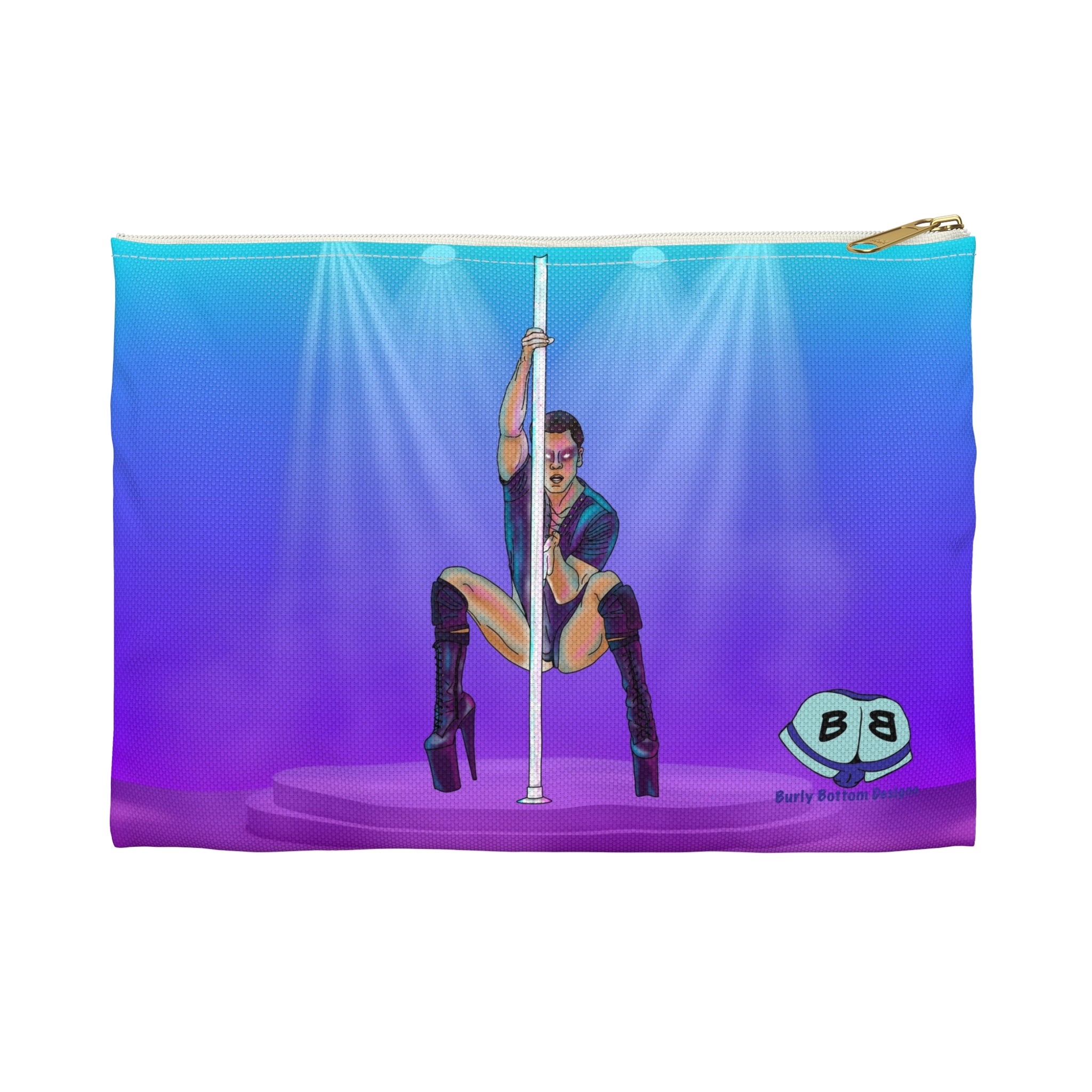 Zipper Gear Pouch - Not All Heroes Wear Capes
