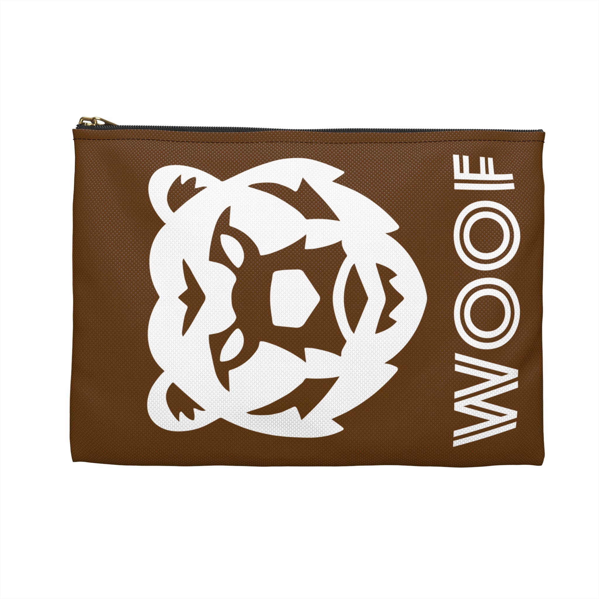 Zipper Gear Pouch - Geometric Bear