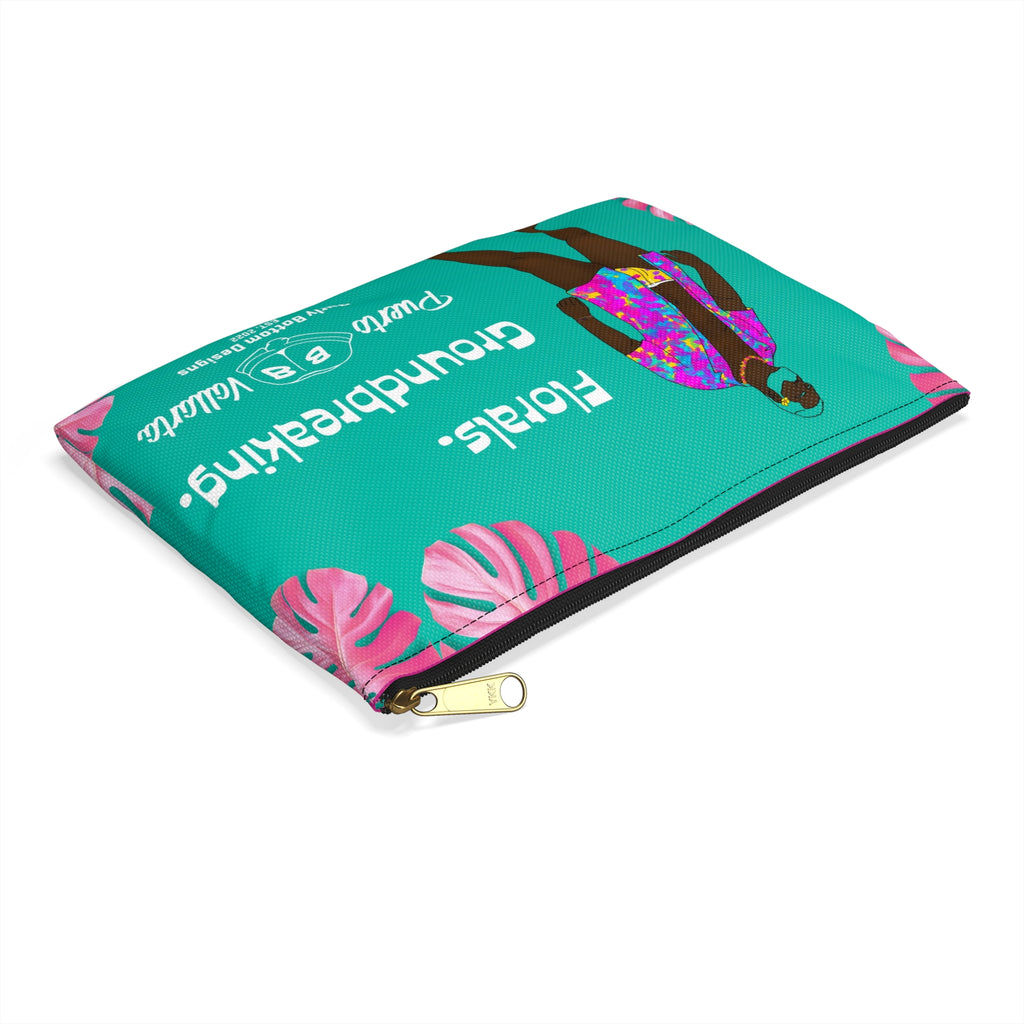 Zipper Gear Pouch - Florals for Spring