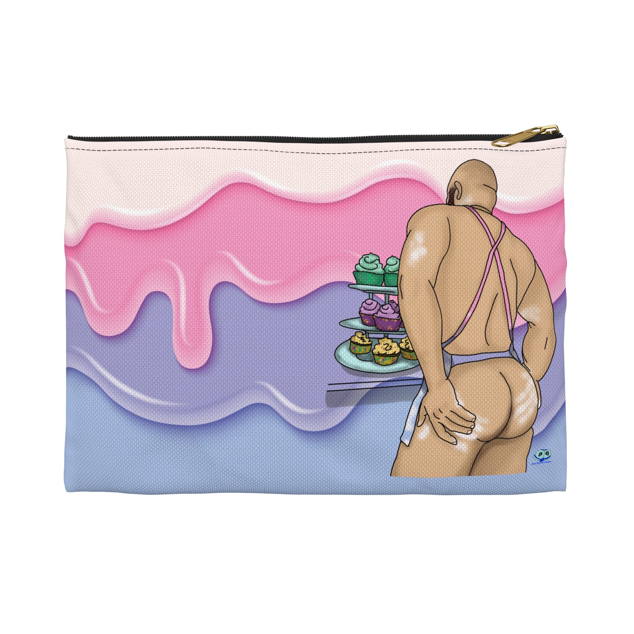 Zipper Gear Pouch - Cakes