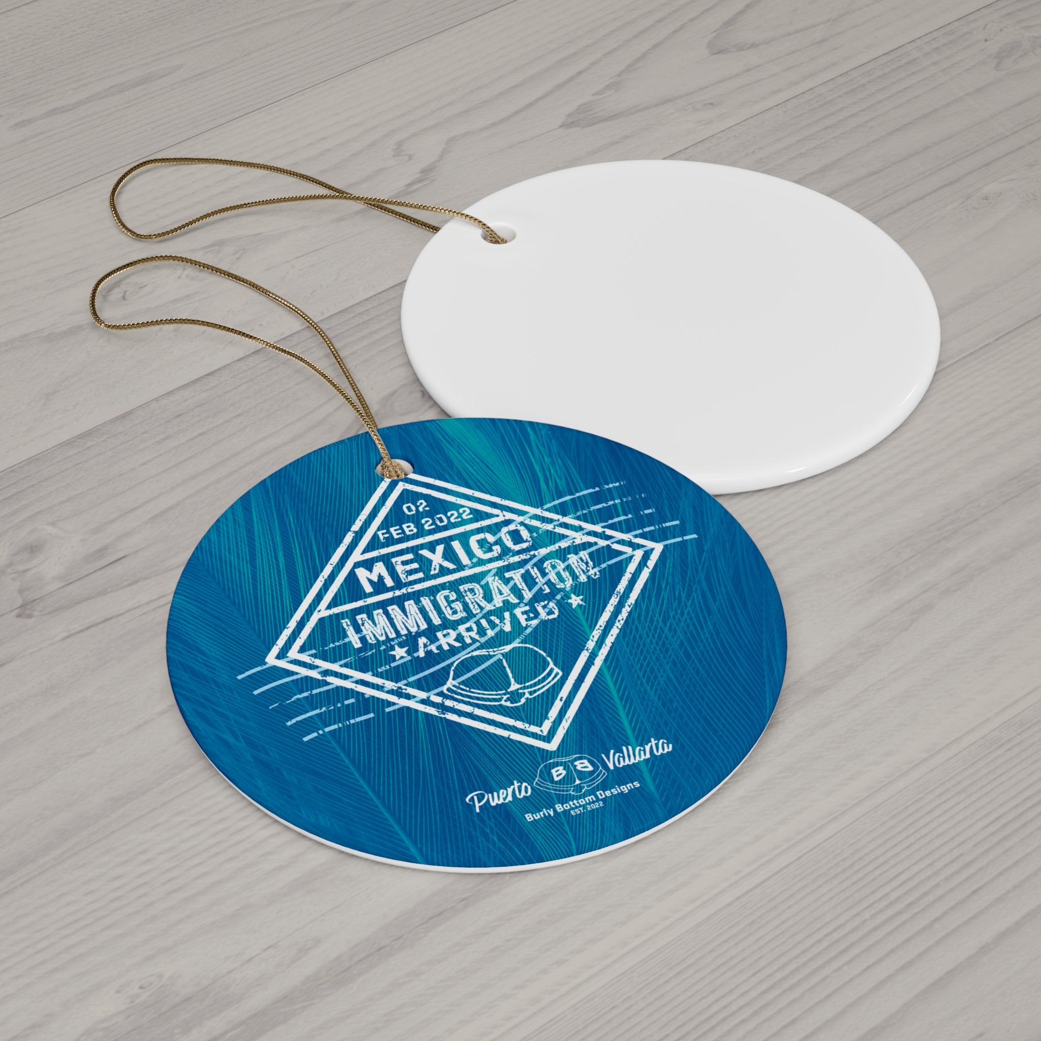 Ceramic Ornament - Arrived