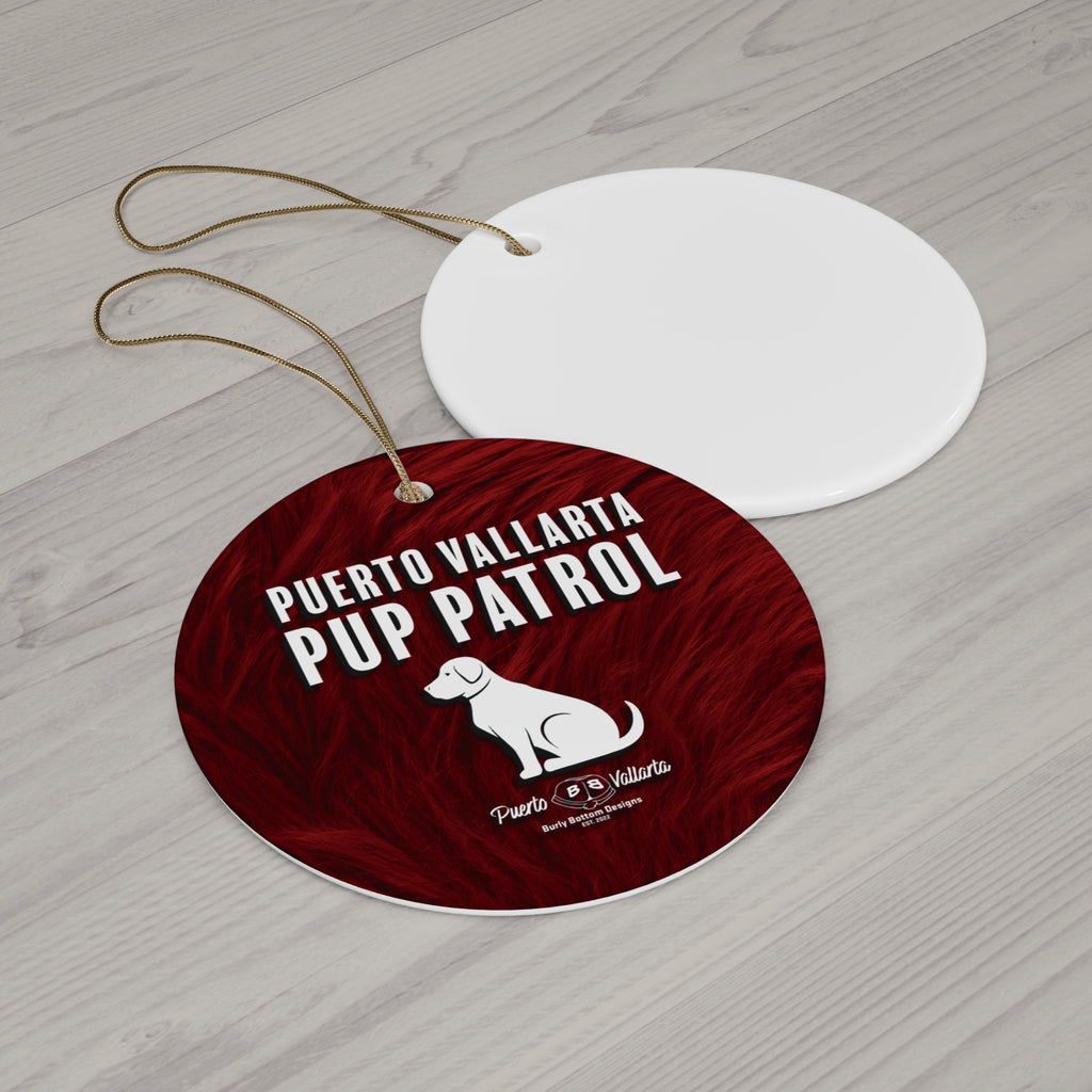 Ceramic Ornament - PV Pup Patrol