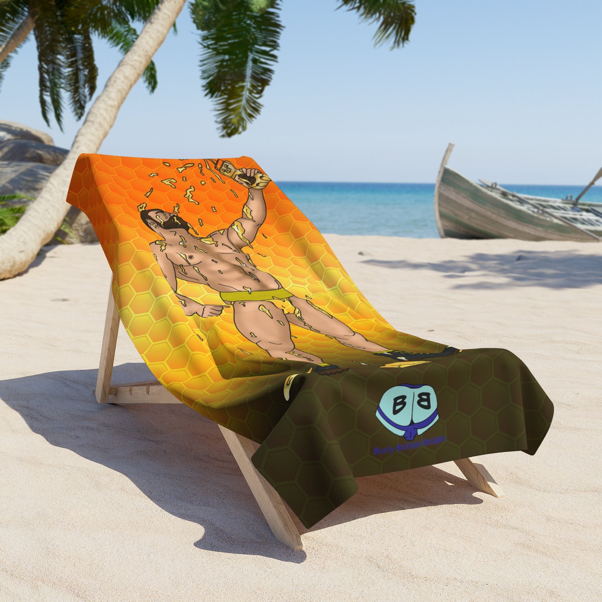 Beach Towel - Bear Bait