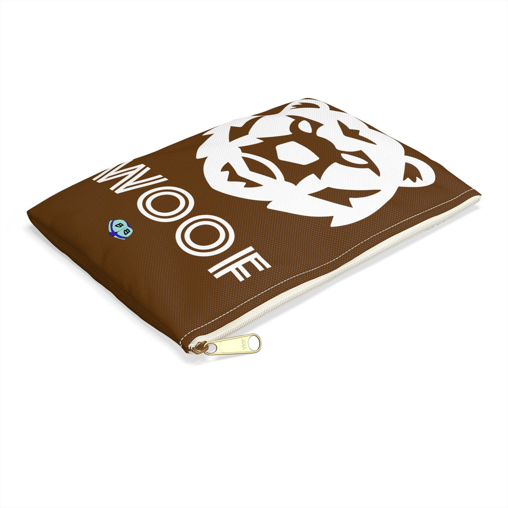 Zipper Gear Pouch - Geometric Bear