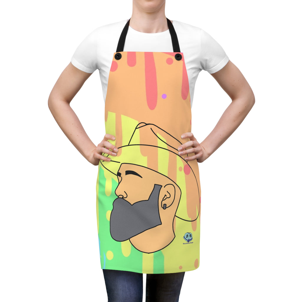 Apron - Bearded Cowboy