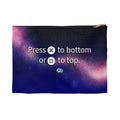 Zipper Gear Pouch - Press X to Bottom