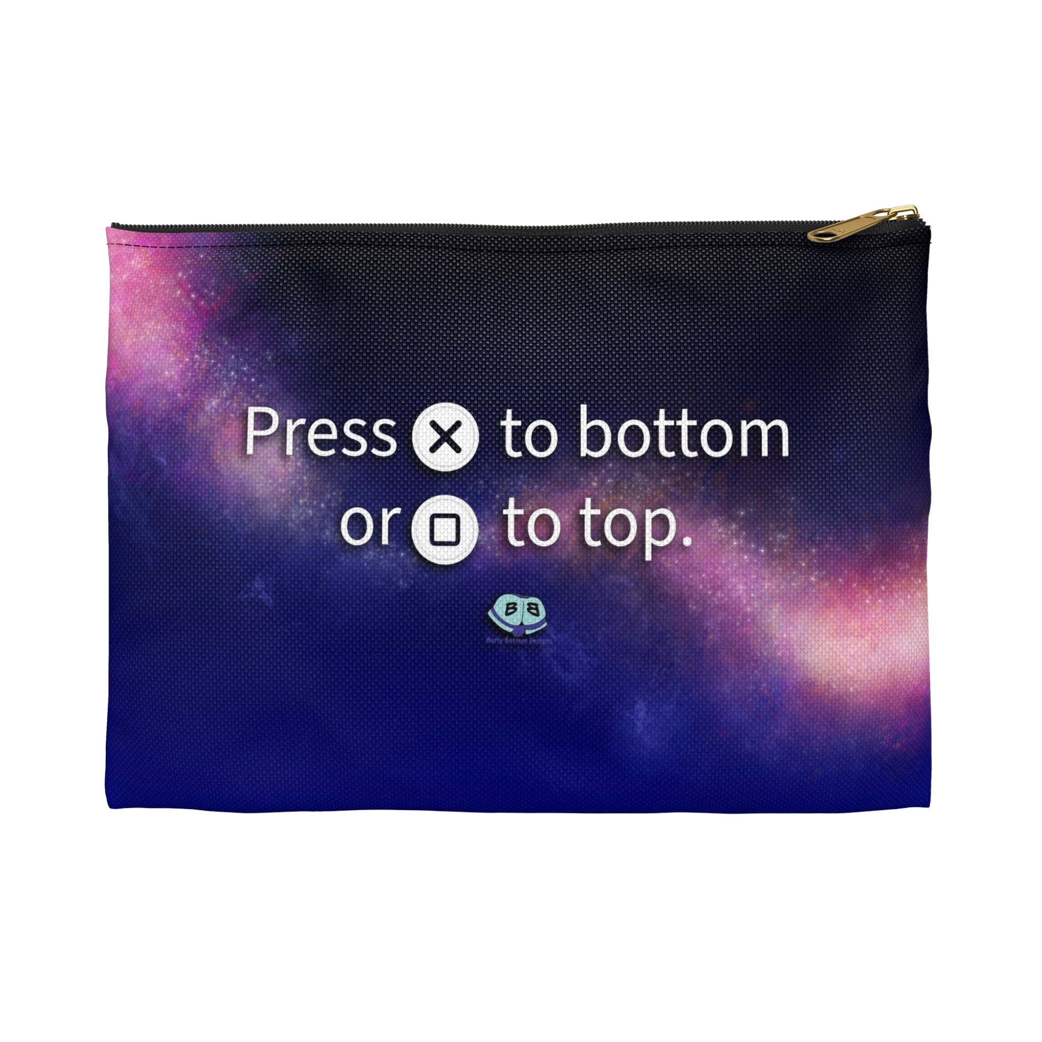 Zipper Gear Pouch - Press X to Bottom