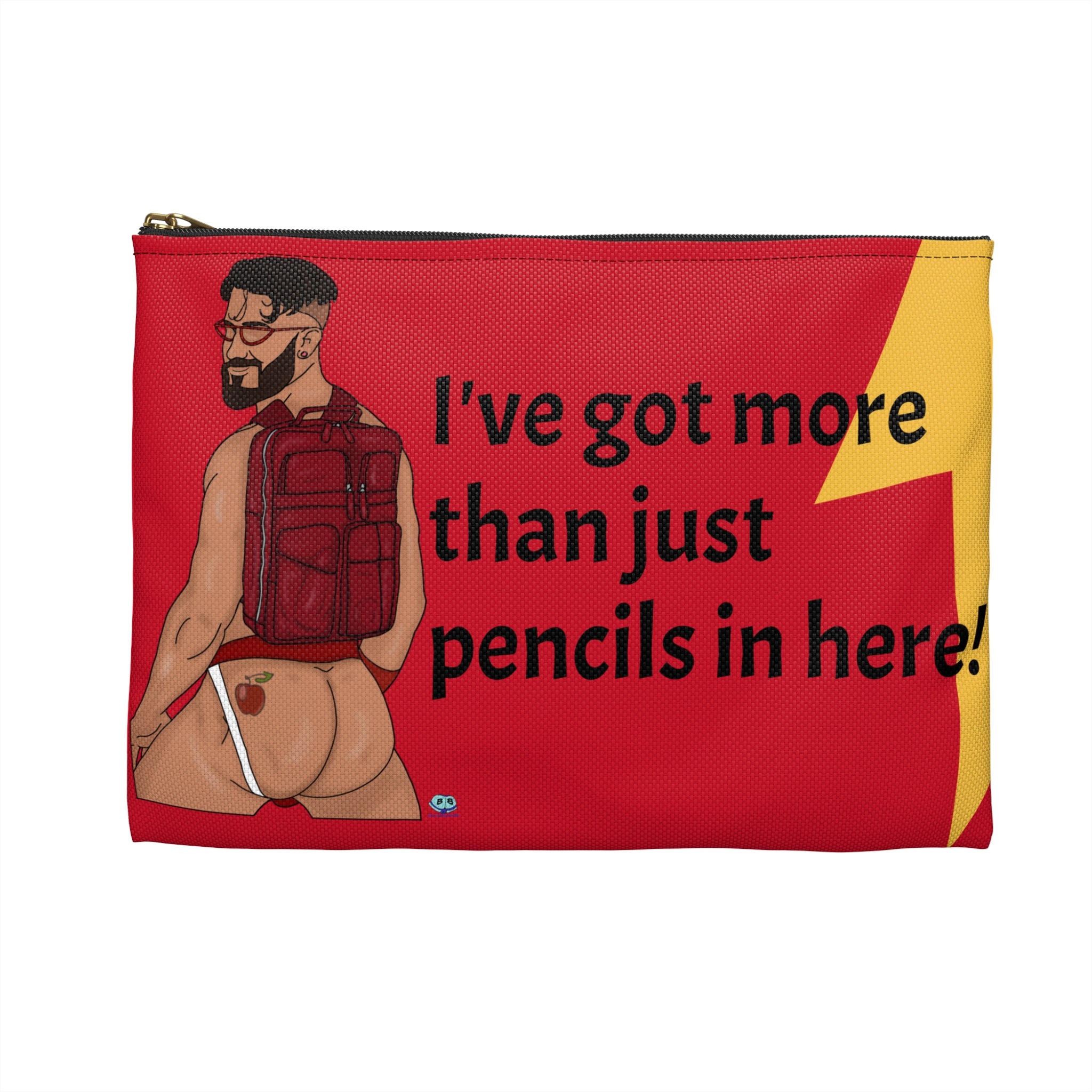 Zipper Gear Pouch - Apple Bottom