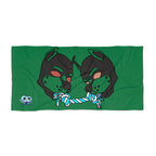 Beach Towel - Tug of War (Green)