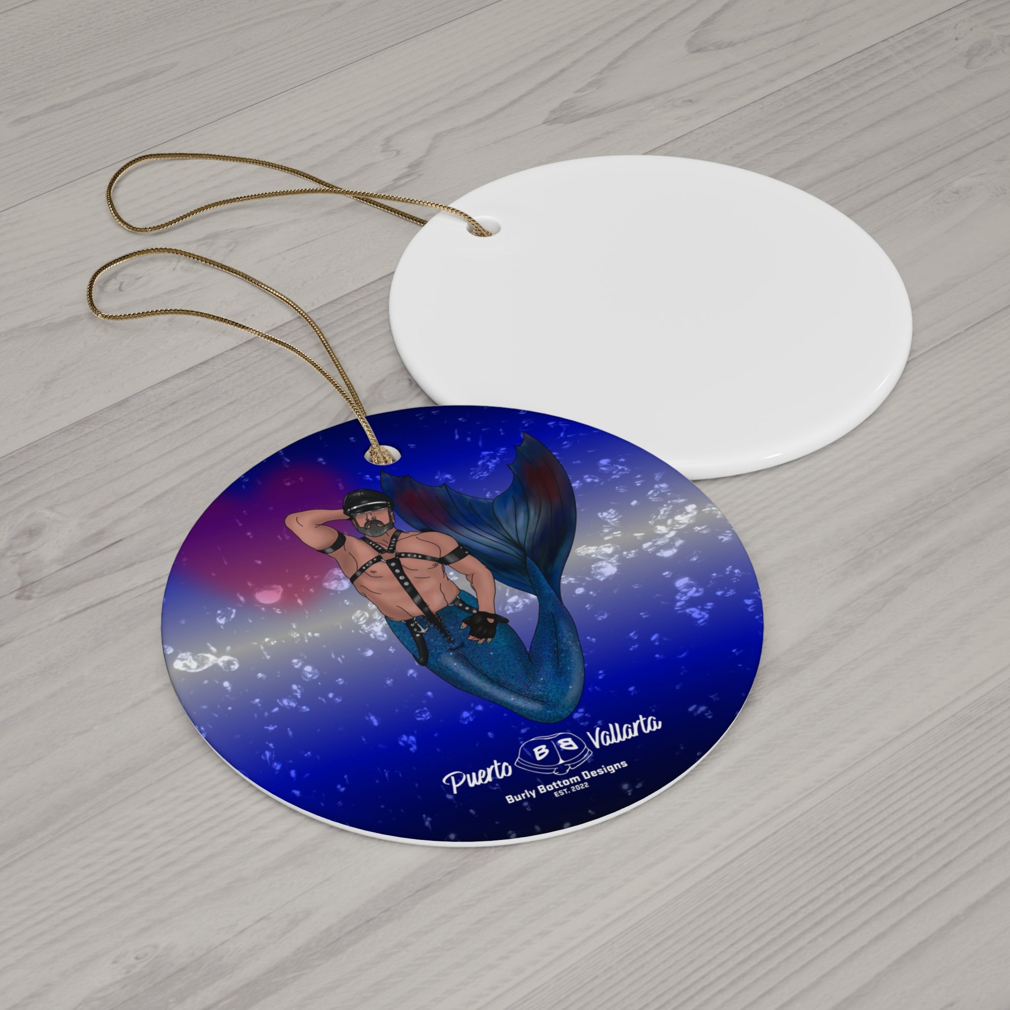 Ceramic Ornament - MerDaddy