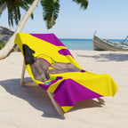 Beach Towel - Pink and Pierced