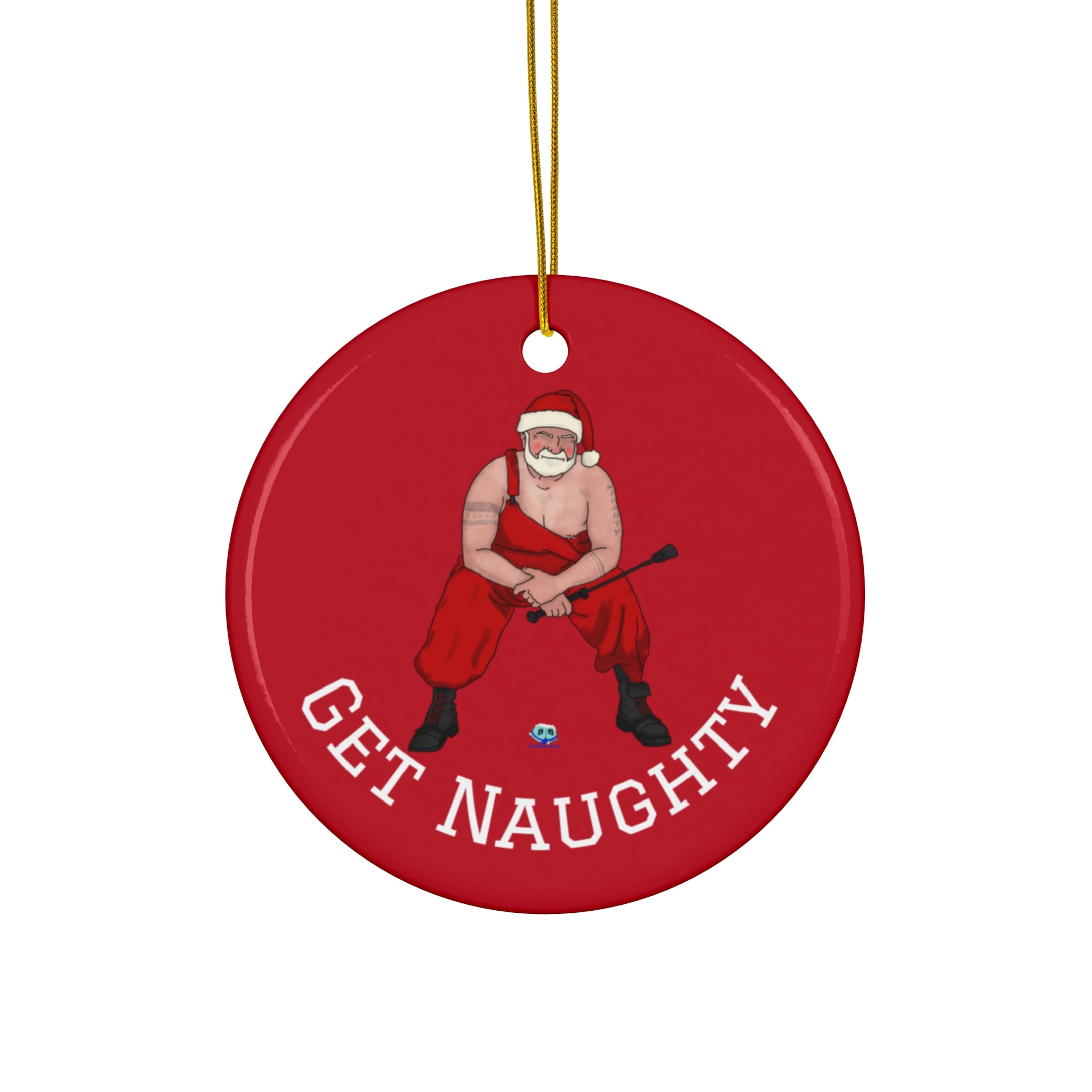 Ceramic Ornament - Santa's Lap