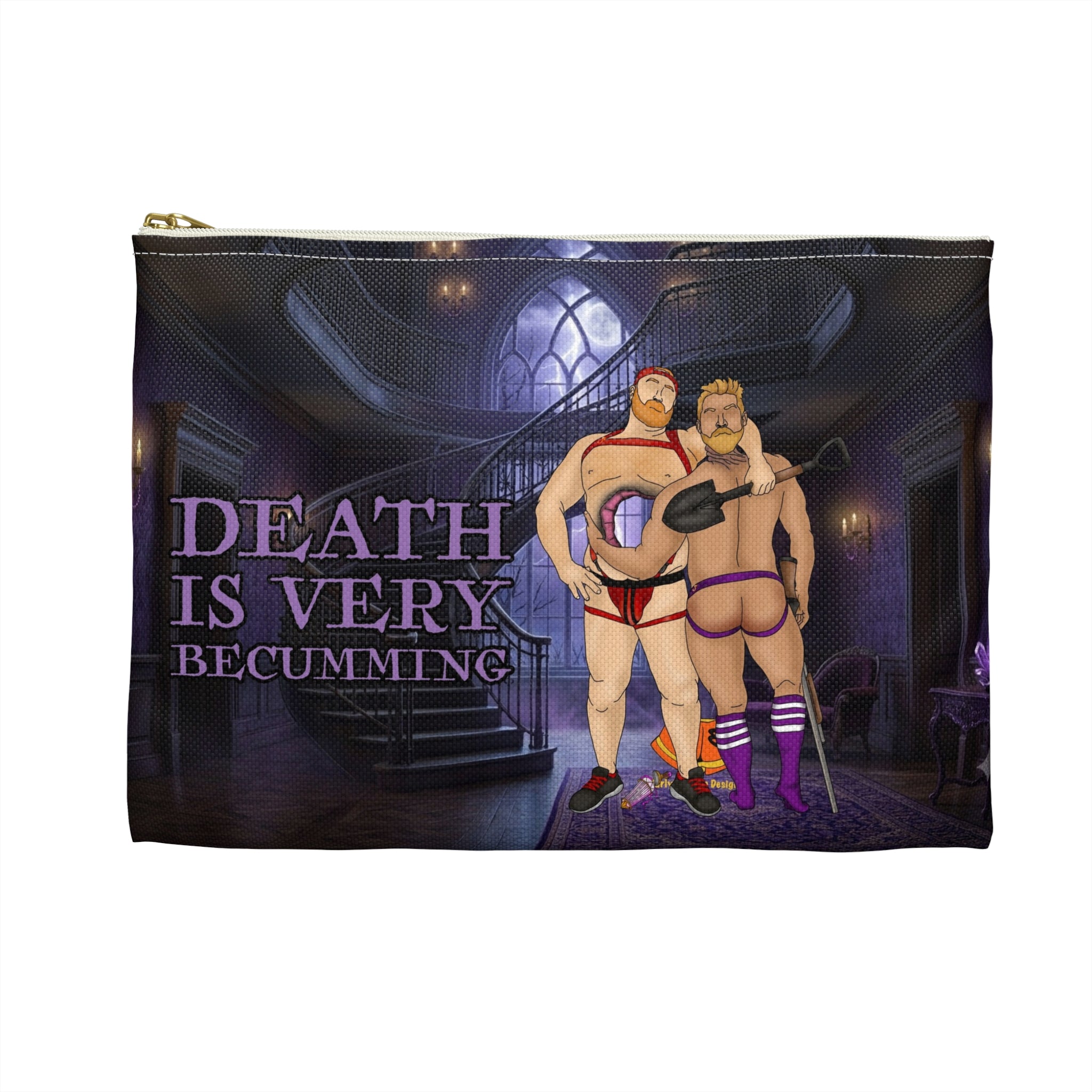 Zipper Gear Pouch - Death BeCumms Them