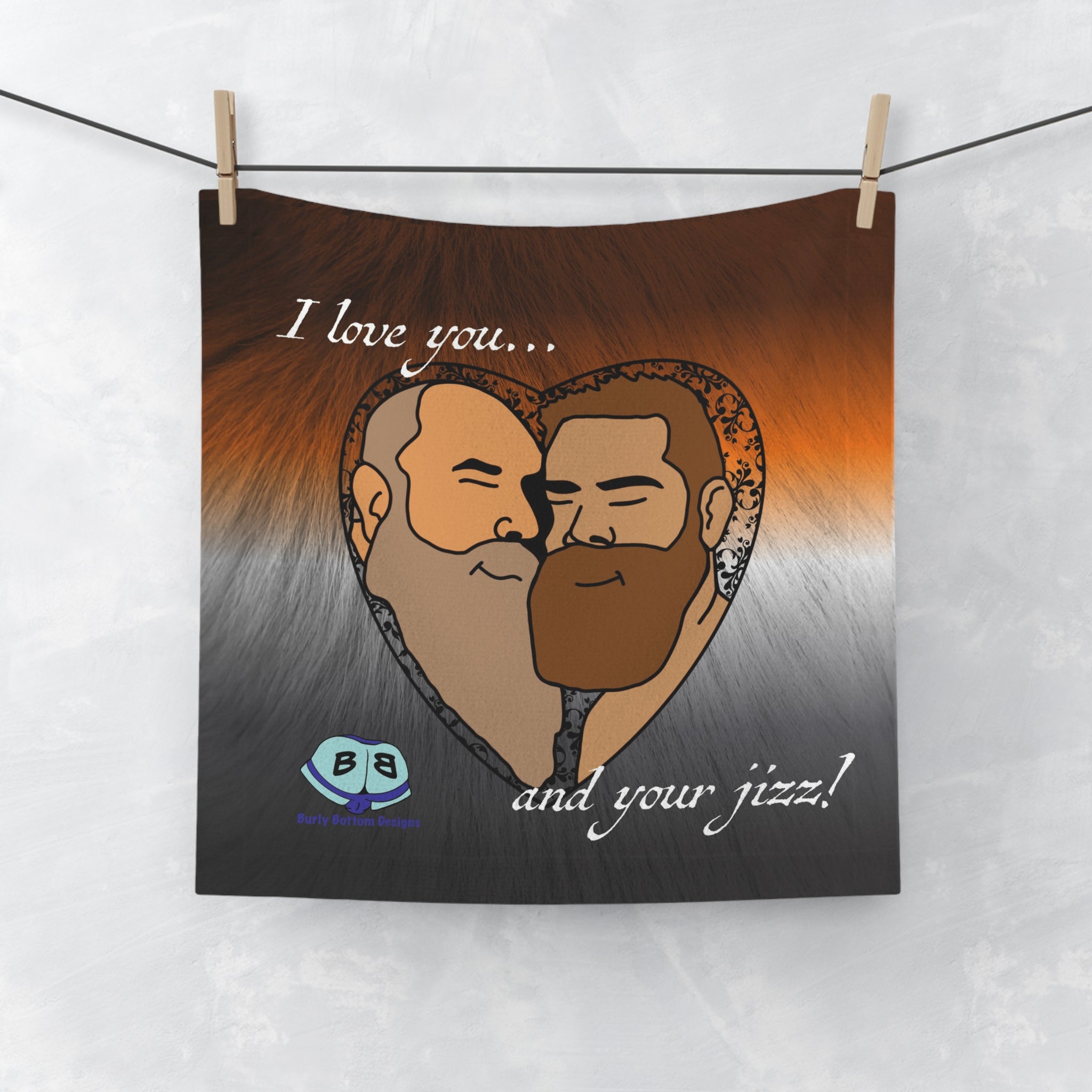 Cum Rag - I Love Beards