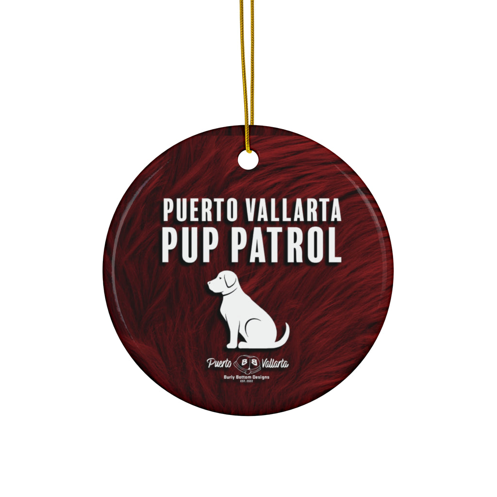 Ceramic Ornament - PV Pup Patrol
