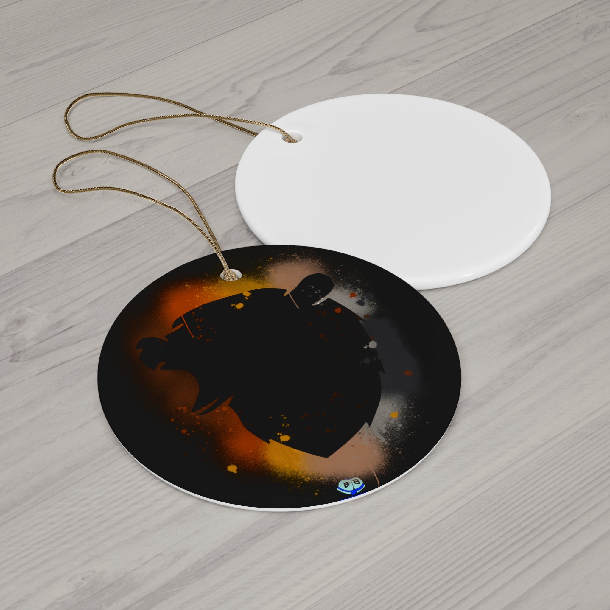 Ceramic Ornament - Bear Paint