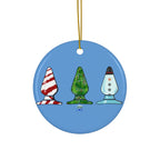 Ceramic Ornament - Holiday Butt Plugs