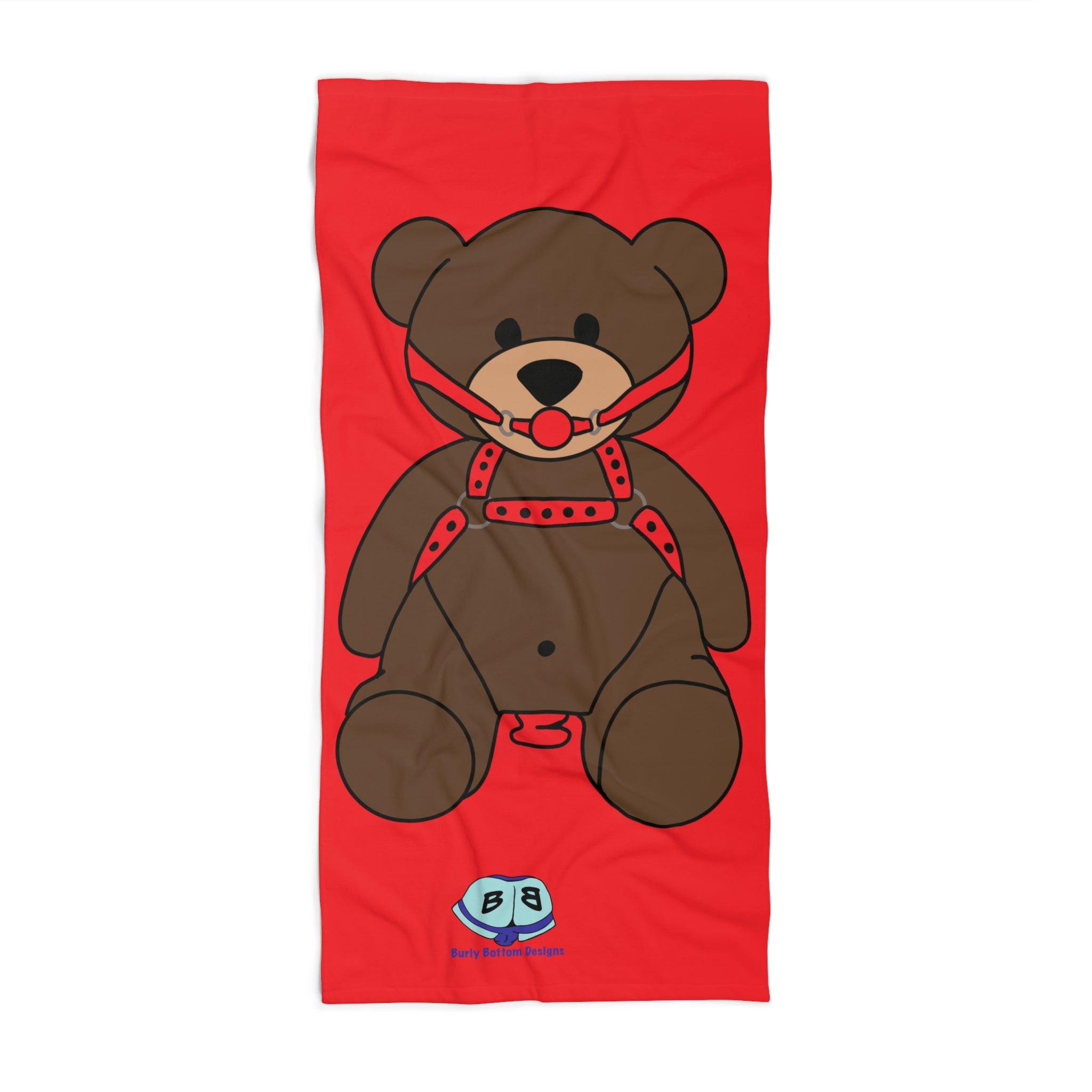 Beach Towel - Gagged Teddy Bear