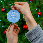 Ceramic Ornament - Snowflake