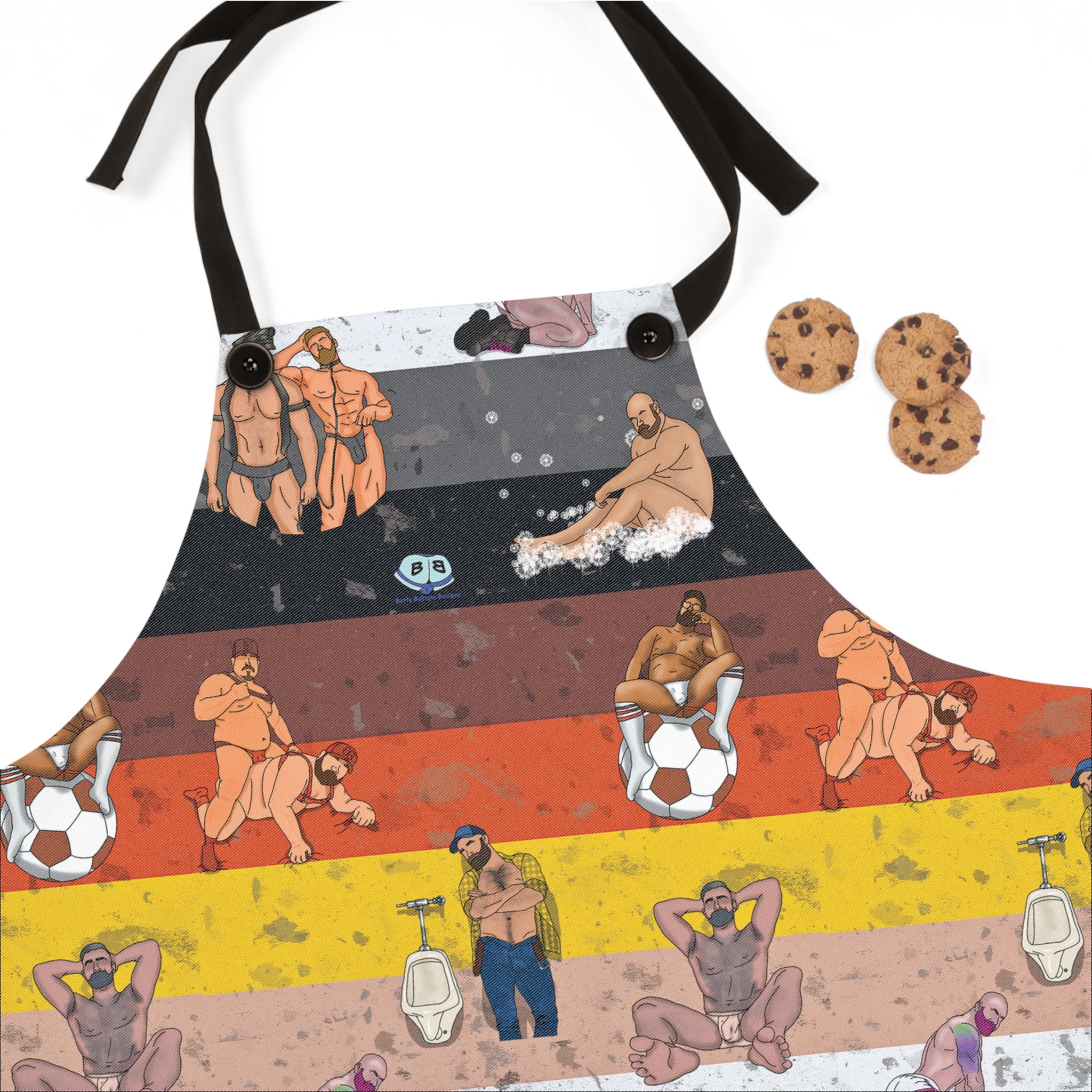 Apron - Bear Collage